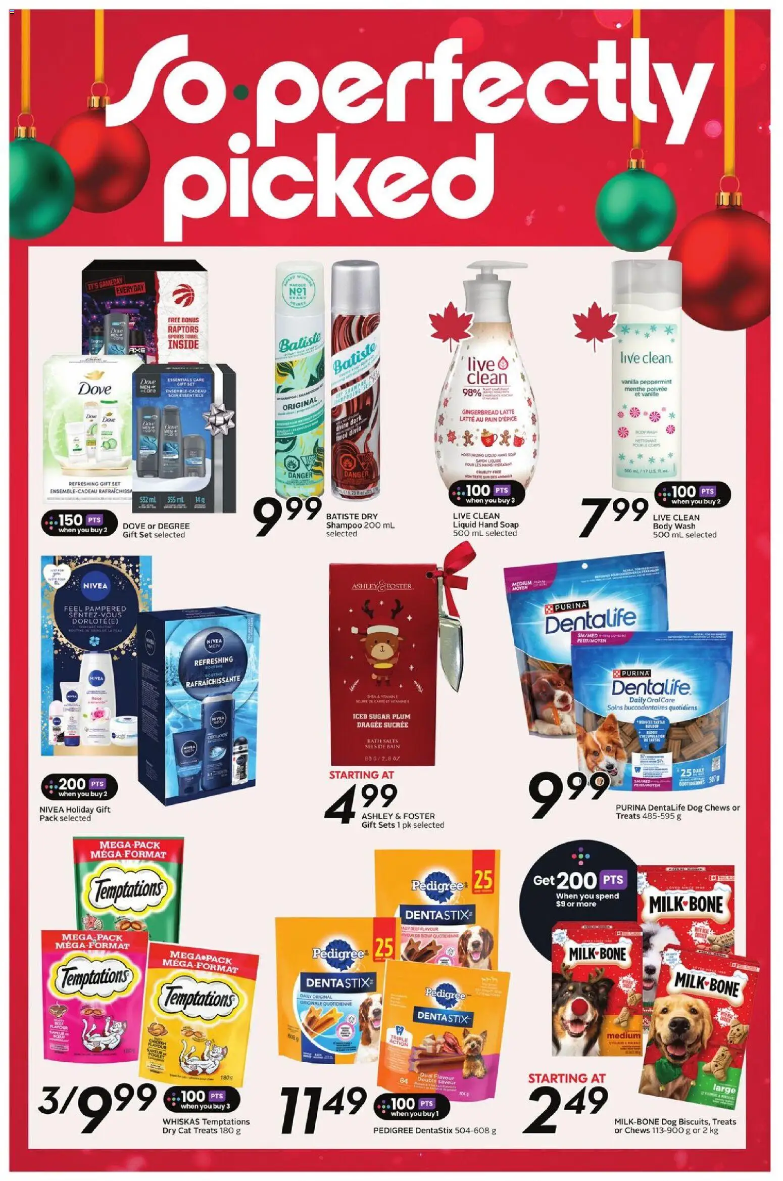 Sobeys flyer valid from 11.12.2025 | Page: 17 | Products: Beef, Soap, Body wash, Bath