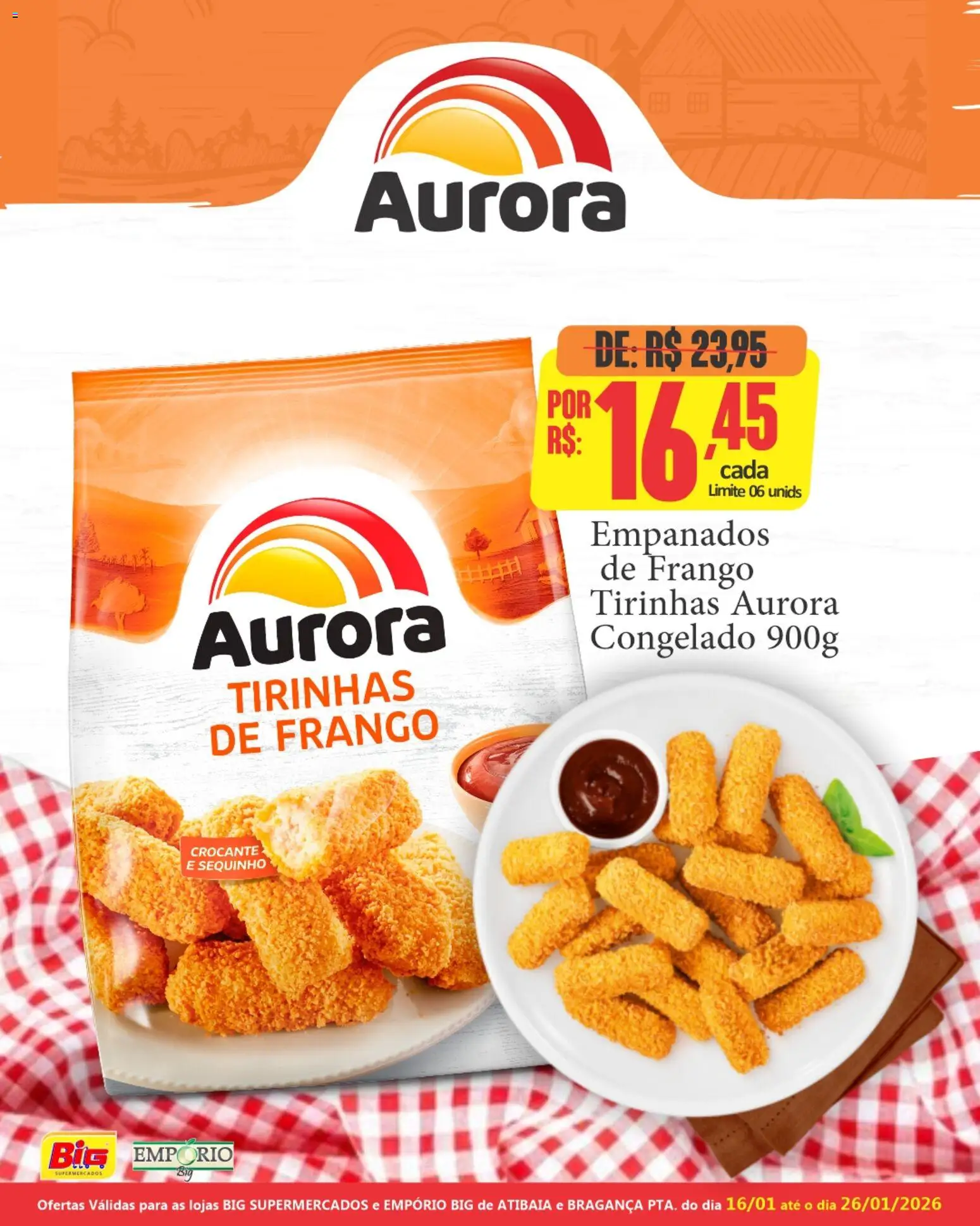 Big Supermercados Folheto - válido de 16.01.2026 | Página: 1 | Produtos: Frango