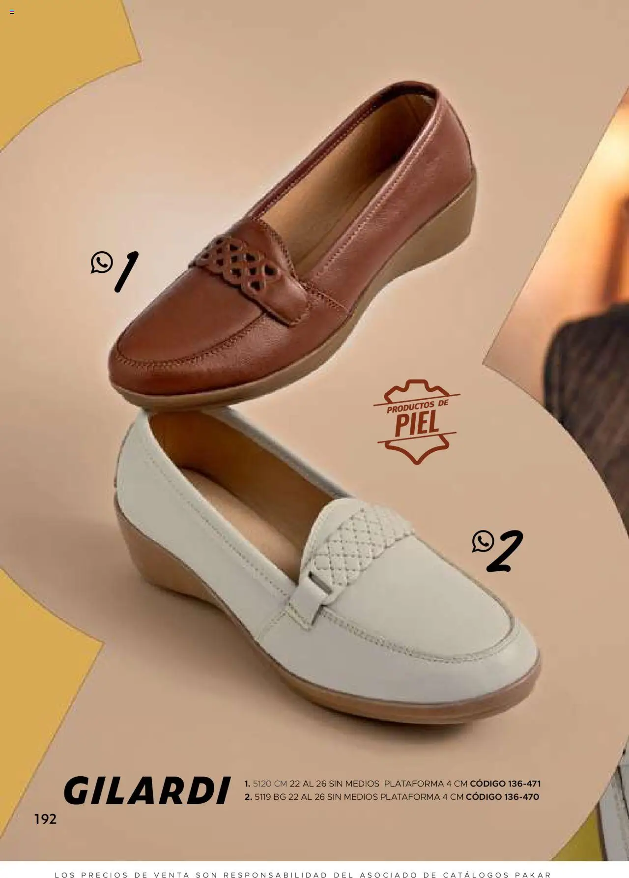 Nuevas ofertas de SC Pakar válidas en toda la República Mexicana desde el 24.07.2025. ¡Encuentra las mejores ofertas en SC Pakar Catálogo Mujer otoño / invierno! | Página: 192