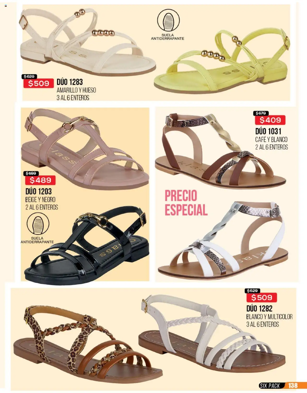 Nuevas ofertas de Cklass válidas en toda la República Mexicana desde el 23.06.2025. ¡Encuentra las mejores ofertas en Cklass catálogo Rebajas Sobre Calzado! | Página: 139 | Productos: Café