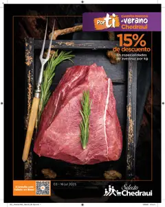 Vista previa de Chedraui folleto Cuesto Menos, nuevo folleto de la tienda, válido en México a partir del 03.07.2025
