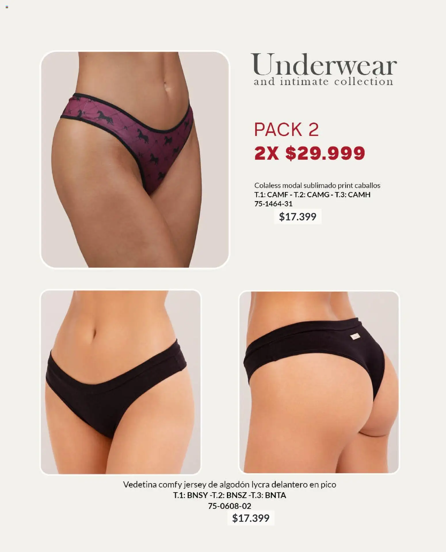 Vitnik - Underwear & Complements │ válido desde el 24.02.2026 | Página: 39 | Productos: Pico, Algodón