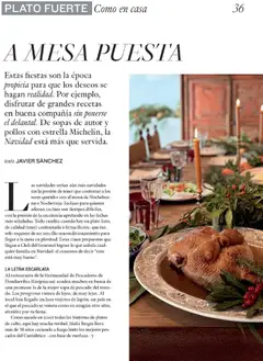 Vista previa de El Corte Inglés catálogo Gourmet, nuevo folleto de la tienda, válido en México a partir del 11.12.2025 | Página: 36