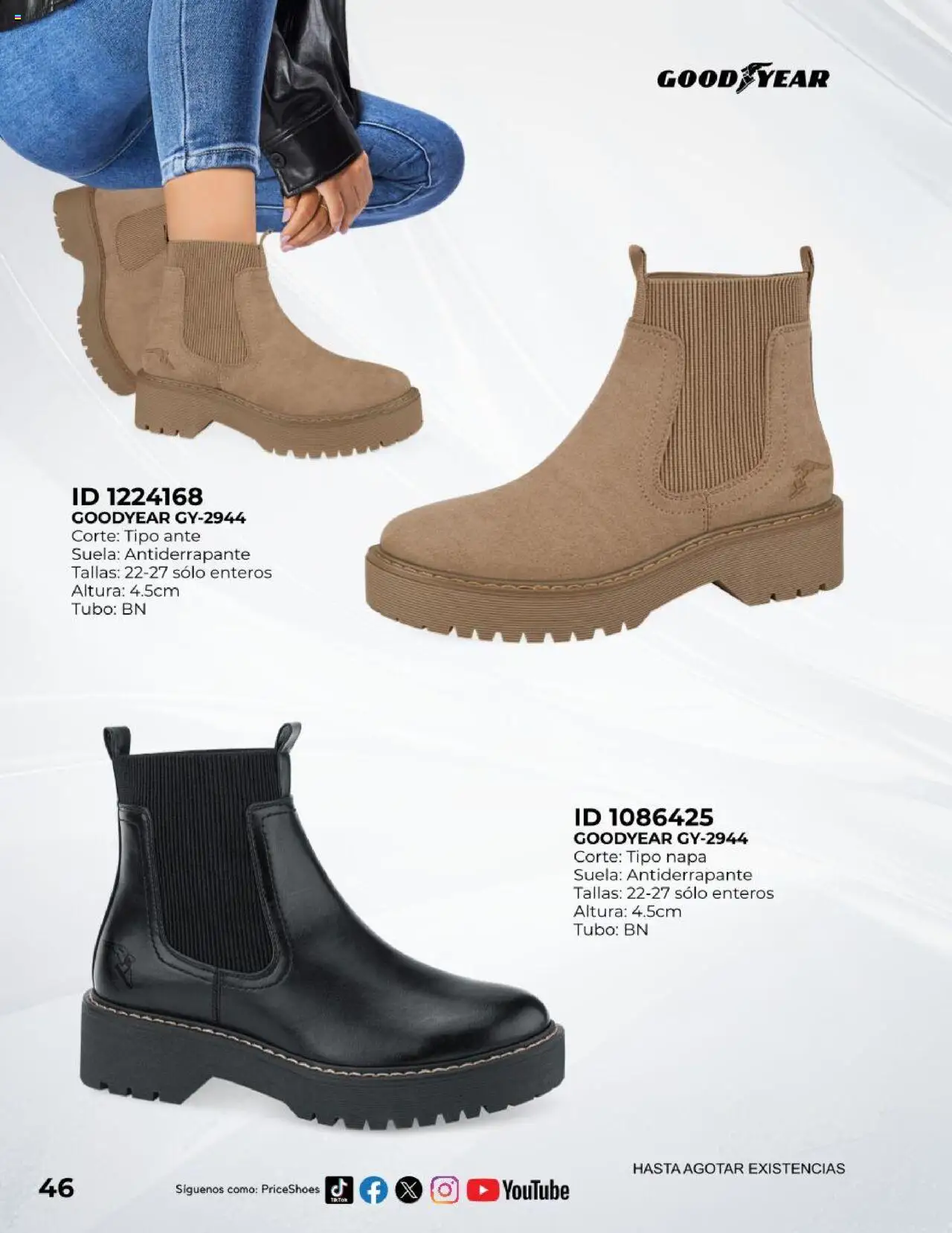 Nuevas ofertas de Price Shoes válidas en toda la República Mexicana desde el 19.10.2025. ¡Encuentra las mejores ofertas en Price Shoes catálogo Exclusivos 2025! | Página: 46