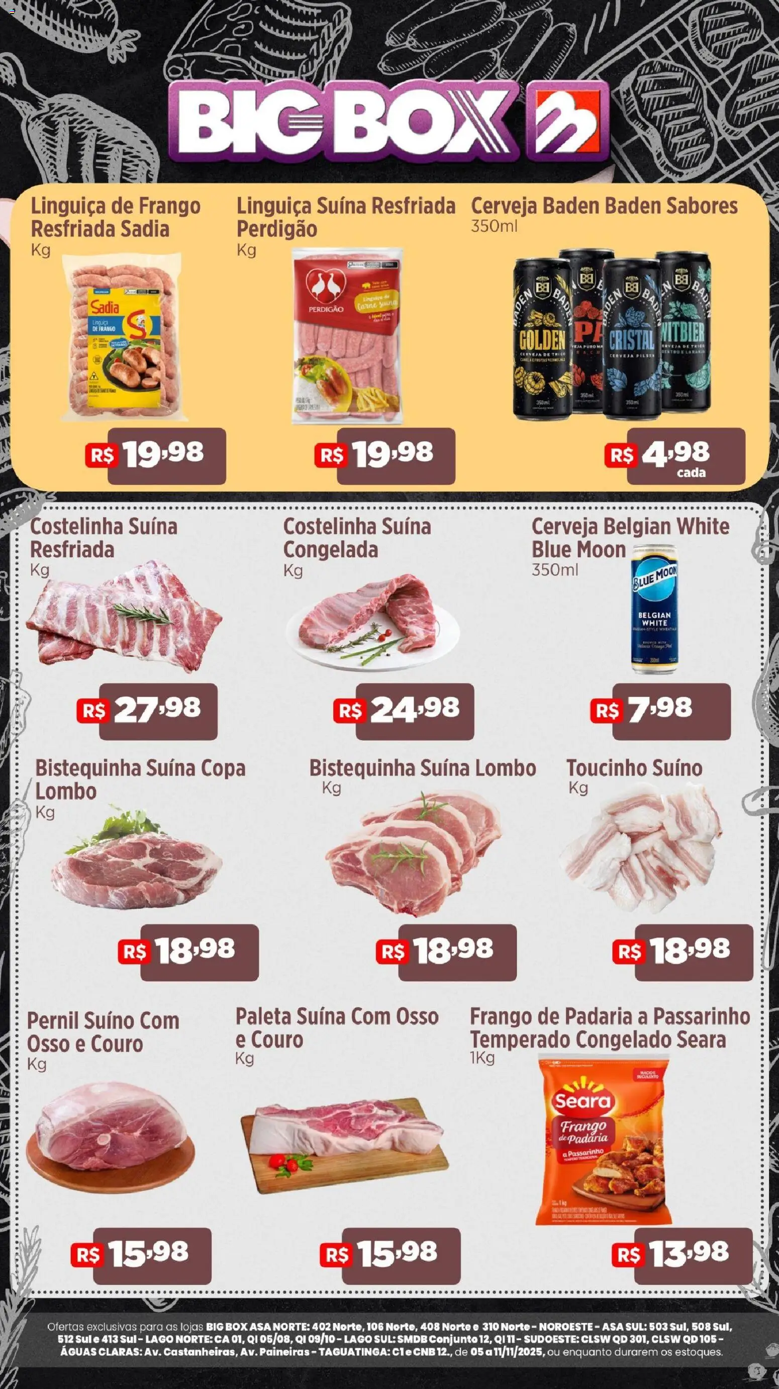 Big Box Folheto - válido de 05.11.2025 | Página: 2 | Produtos: Lombo, Pernil, Cerveja, Copa