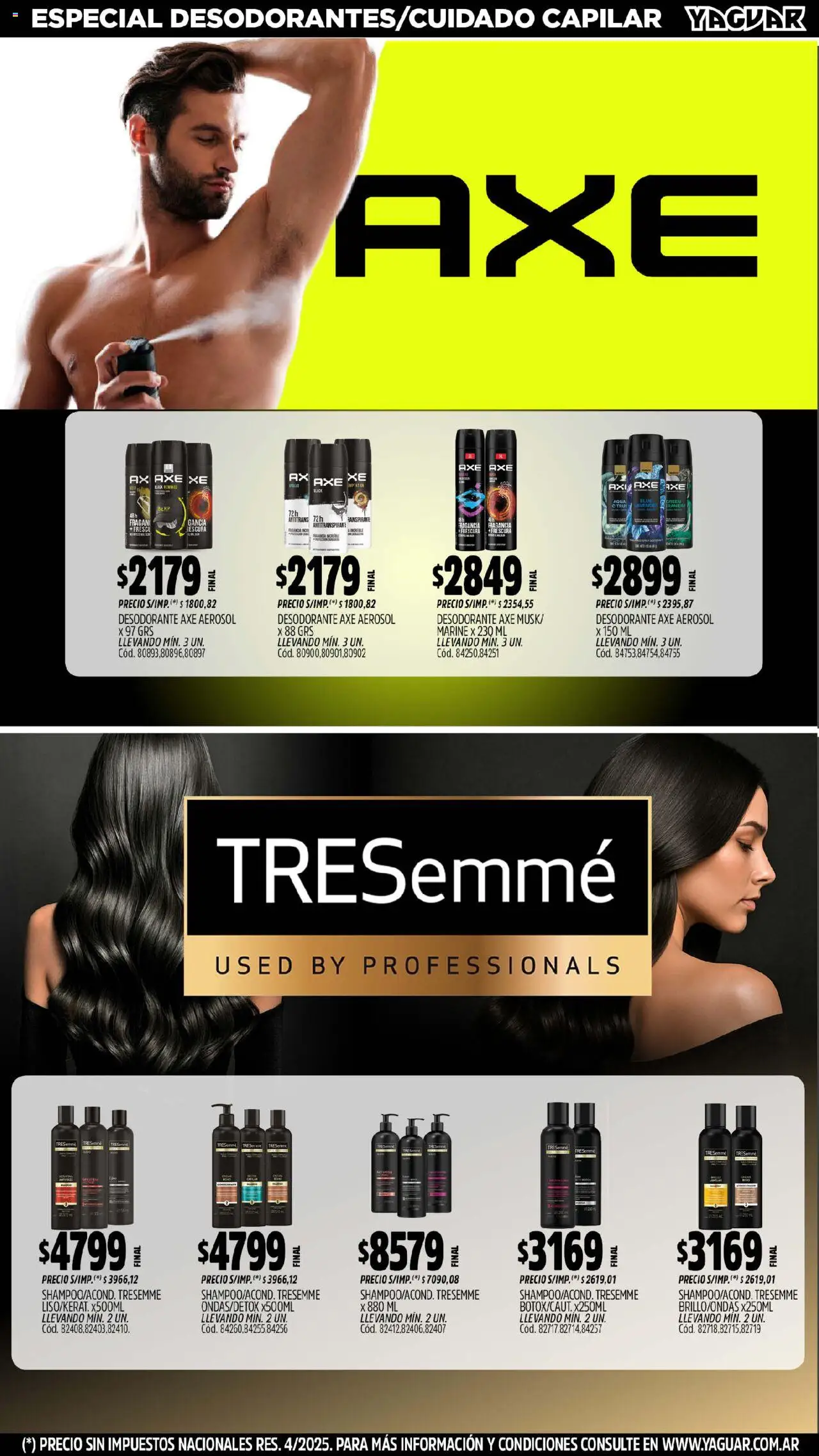 Yaguar - Trelew │ válido desde el 04.08.2025 | Página: 16 | Productos: Fragancia, Desodorante