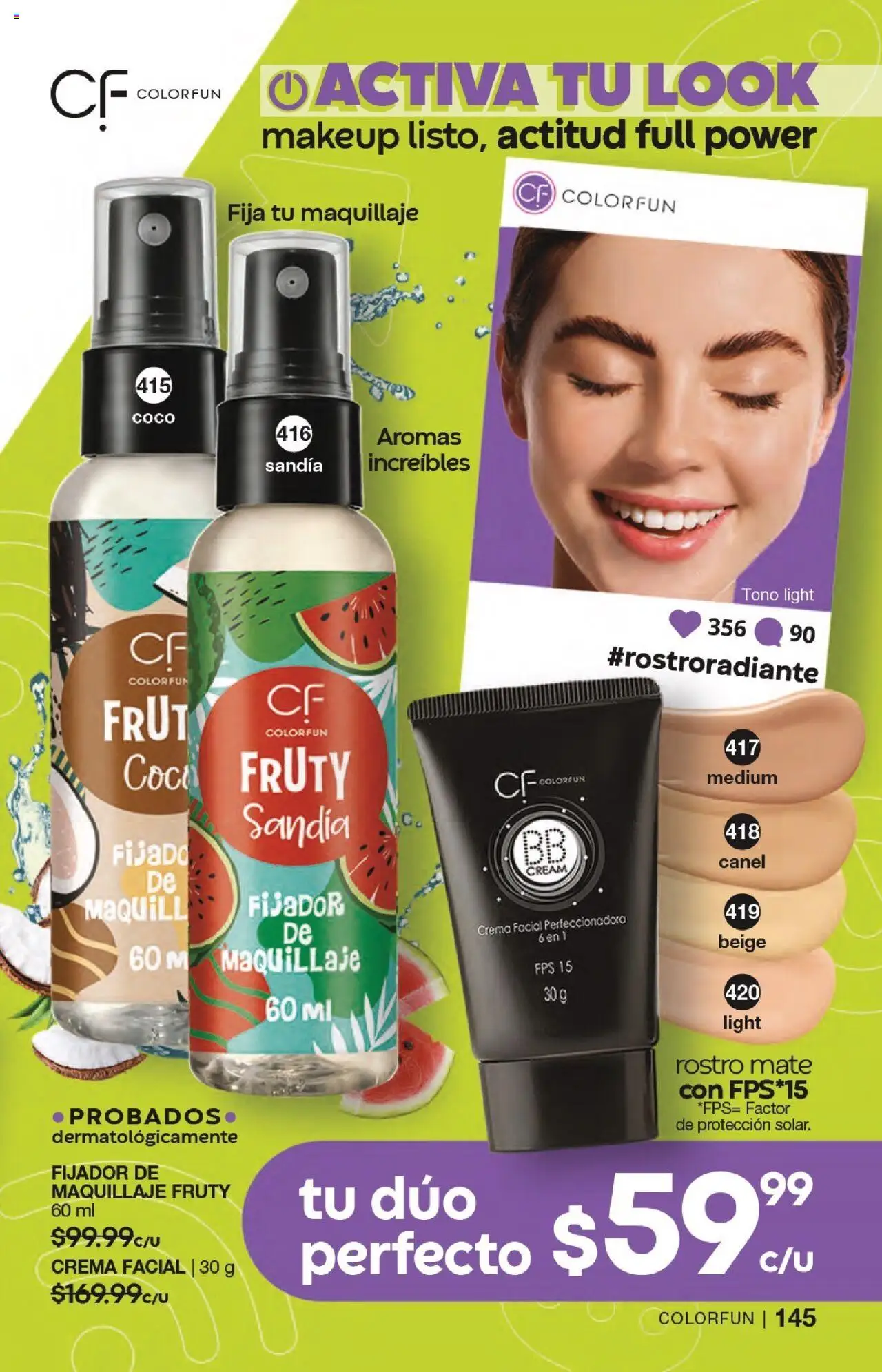 Nuevas ofertas de Fuller válidas en toda la República Mexicana desde el 17.09.2025. ¡Encuentra las mejores ofertas en Fuller - Campaña 12 2025! | Página: 145 | Productos: Sandía, Crema, Fijador, Mate