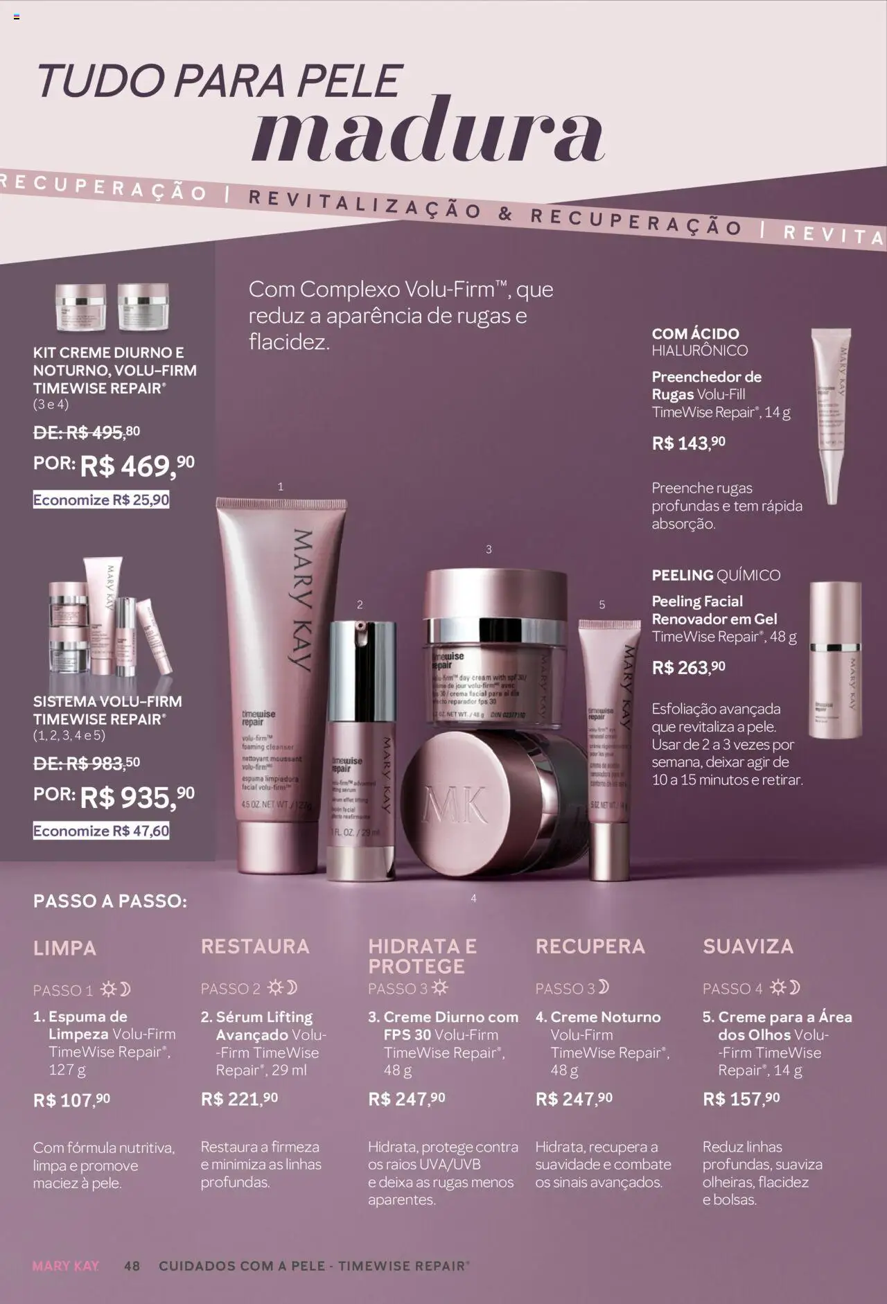Mary Kay Folheto - válido de 01.07.2025 | Página: 48 | Produtos: Sérum, Creme