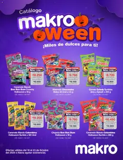 Makro - Catálogo Halloween -  Vista previa de la revista de la tienda Makro valido desde el 10.10.2025