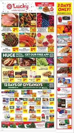 Preview of Lucky Supermarkets weekly ads valid from 10.12.2025