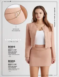 Vista previa de Price Shoes catálogo Vestir otoño/invierno, nuevo folleto de la tienda, válido en México a partir del 12.11.2025 | Página: 6 | Productos: Conjunto, Falda