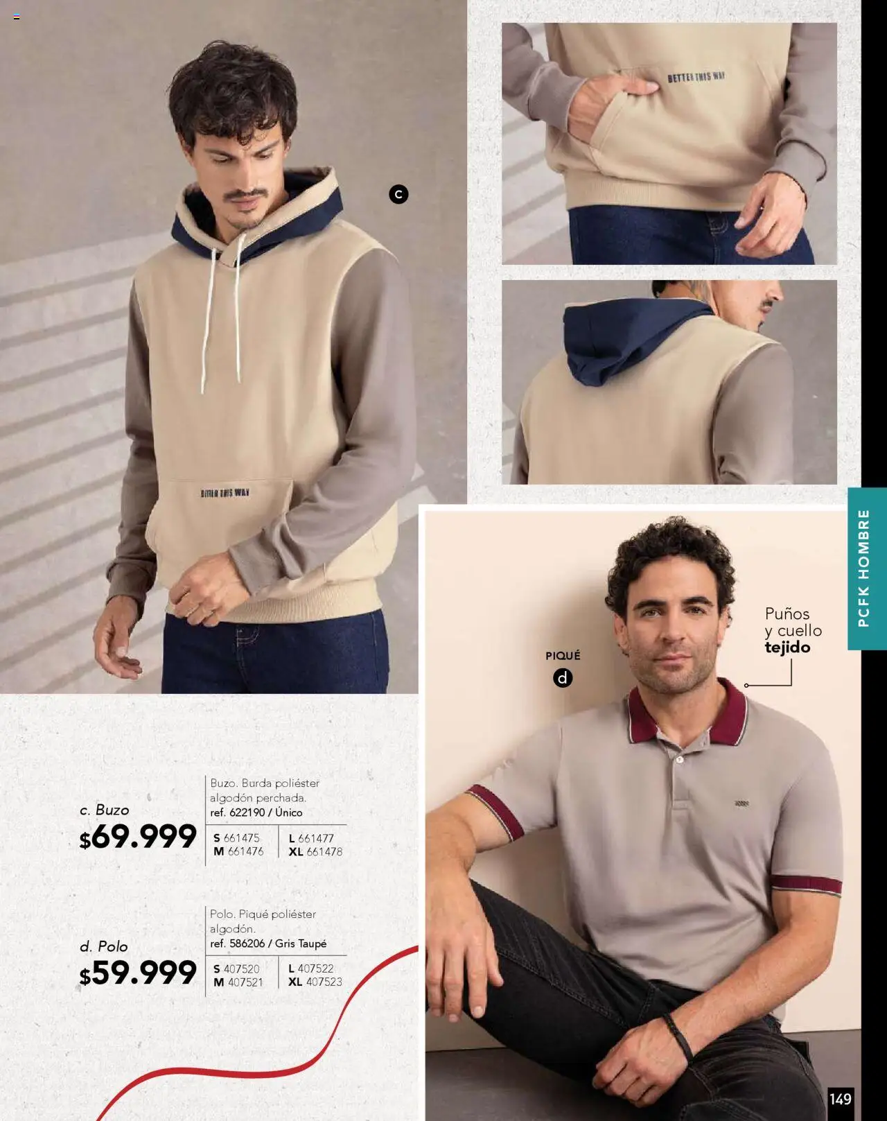 Pacifika revista - valida desde el 01.08.2025 | Página: 180 | Productos: Algodón, Buzo, Cuello