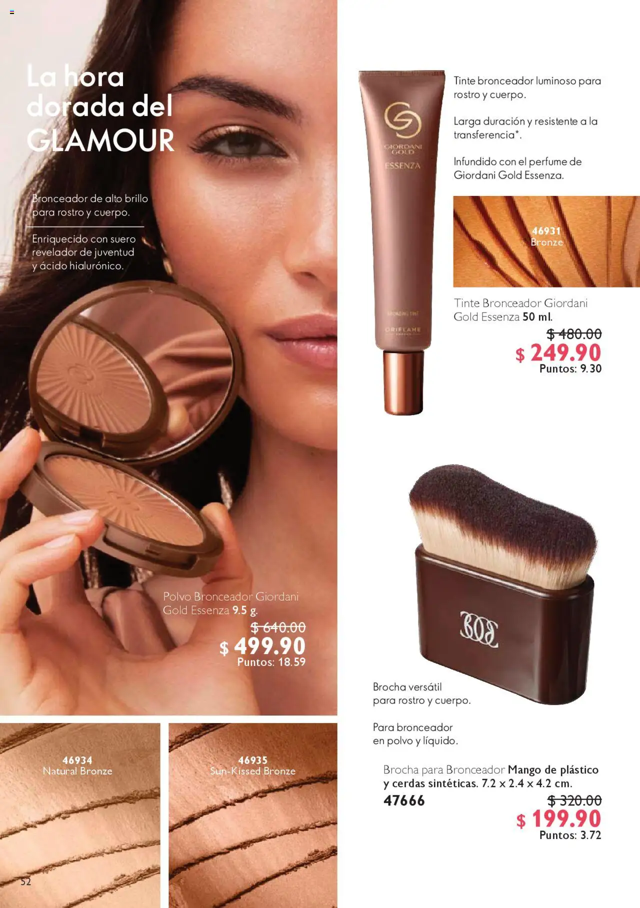 Nuevas ofertas de Oriflame válidas en toda la República Mexicana desde el 04.10.2025. ¡Encuentra las mejores ofertas en Oriflame - Campaña 14 2025! | Página: 52 | Productos: Mango, Perfume, Polvo, Bronceador