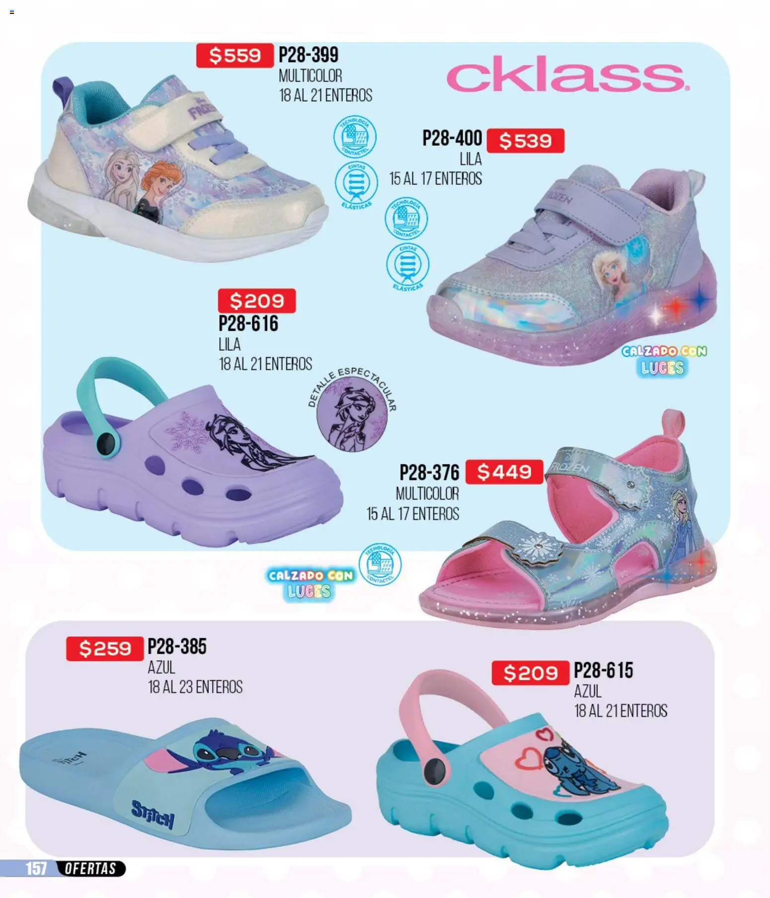 Nuevas ofertas de Cklass válidas en toda la República Mexicana desde el 12.01.2026. ¡Encuentra las mejores ofertas en Cklass catálogo Mega Ofertas Calzado! | Página: 158