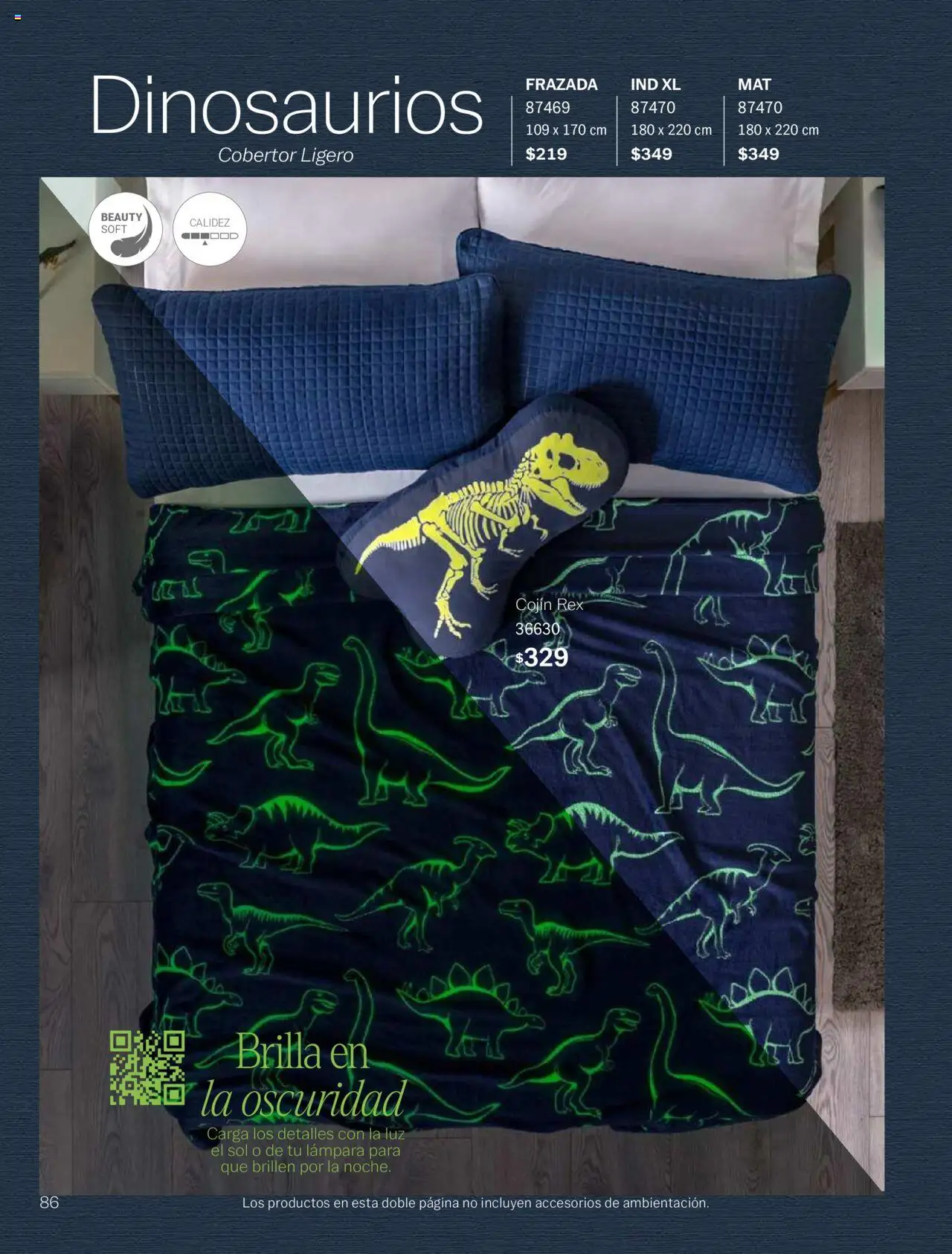 Nuevas ofertas de Vianney válidas en toda la República Mexicana desde el 15.08.2025. ¡Encuentra las mejores ofertas en Vianney - Catálogo Invierno! | Página: 88 | Productos: Cobertor, Lámpara