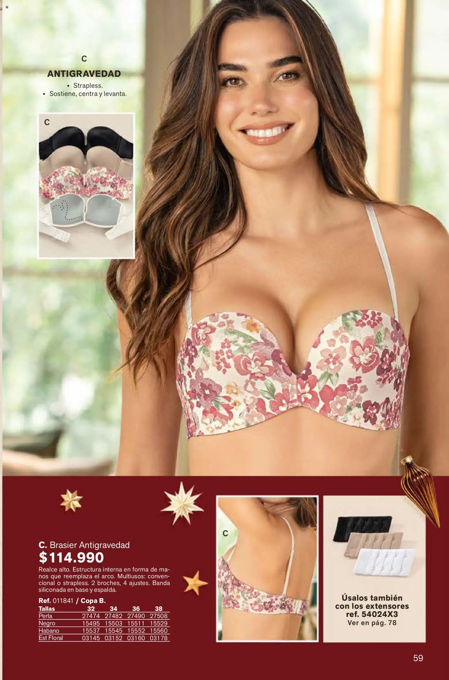 Leonisa revista - valida desde el 07.12.2025 | Página: 59 | Productos: Brasier
