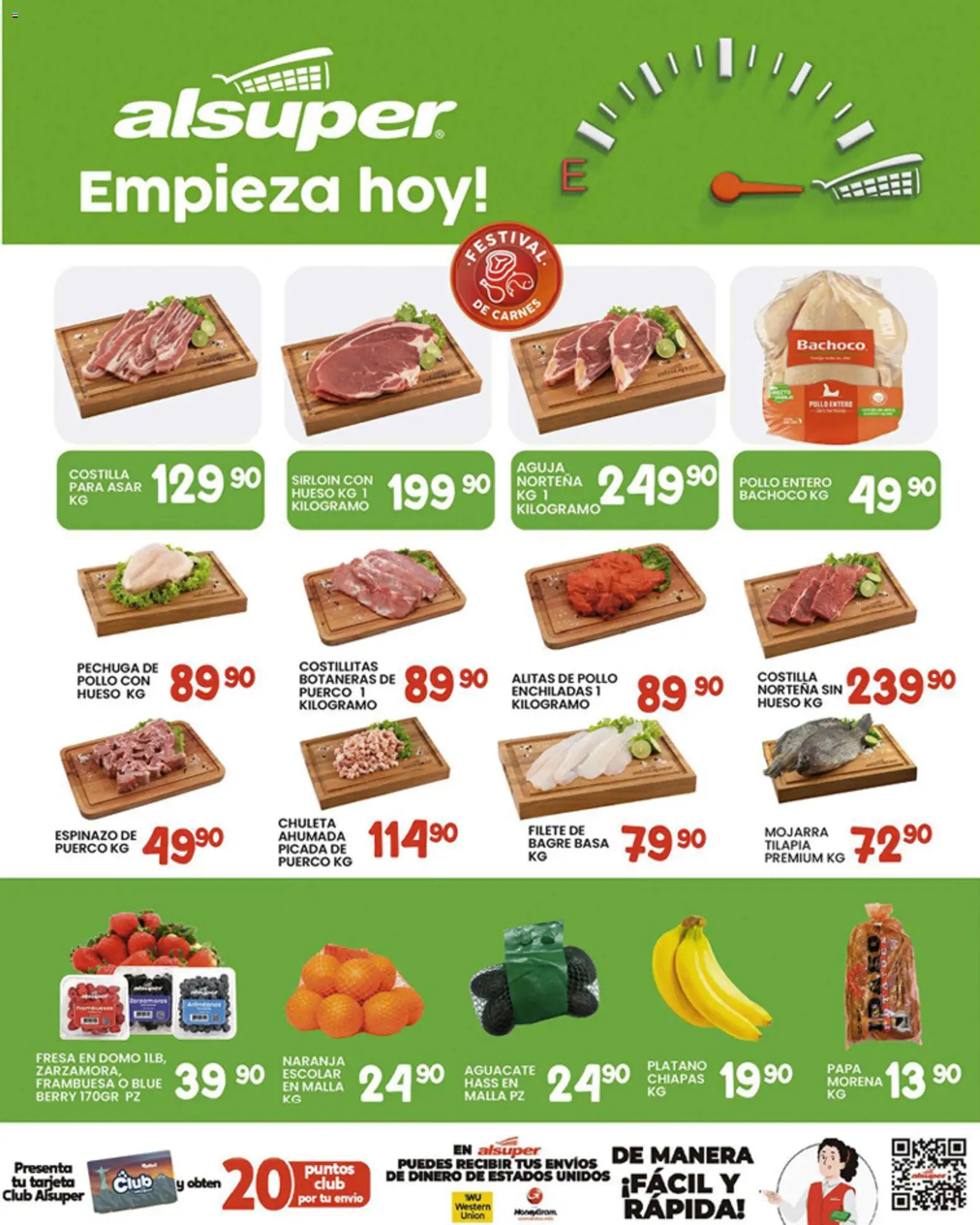Nuevas ofertas de Alsuper válidas en toda la República Mexicana desde el 16.01.2026. ¡Encuentra las mejores ofertas en Alsuper folleto Laguna! | Página: 8 | Productos: Fresa, Papa, Aguacate, Malla