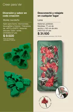 Vista previa Catálogo Natura Ciclo 1/2026 válido desde el 06.01.2026 | Página: 273 | Productos: Lona, Lavavajillas, Molde