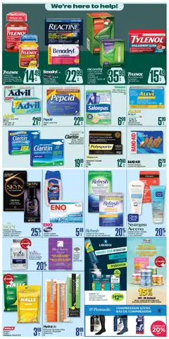 Preview of Jean Coutu weekly flyer from shop Jean Coutu valid from 09.04.2026 | Page: 3 | Products: PC, Socks