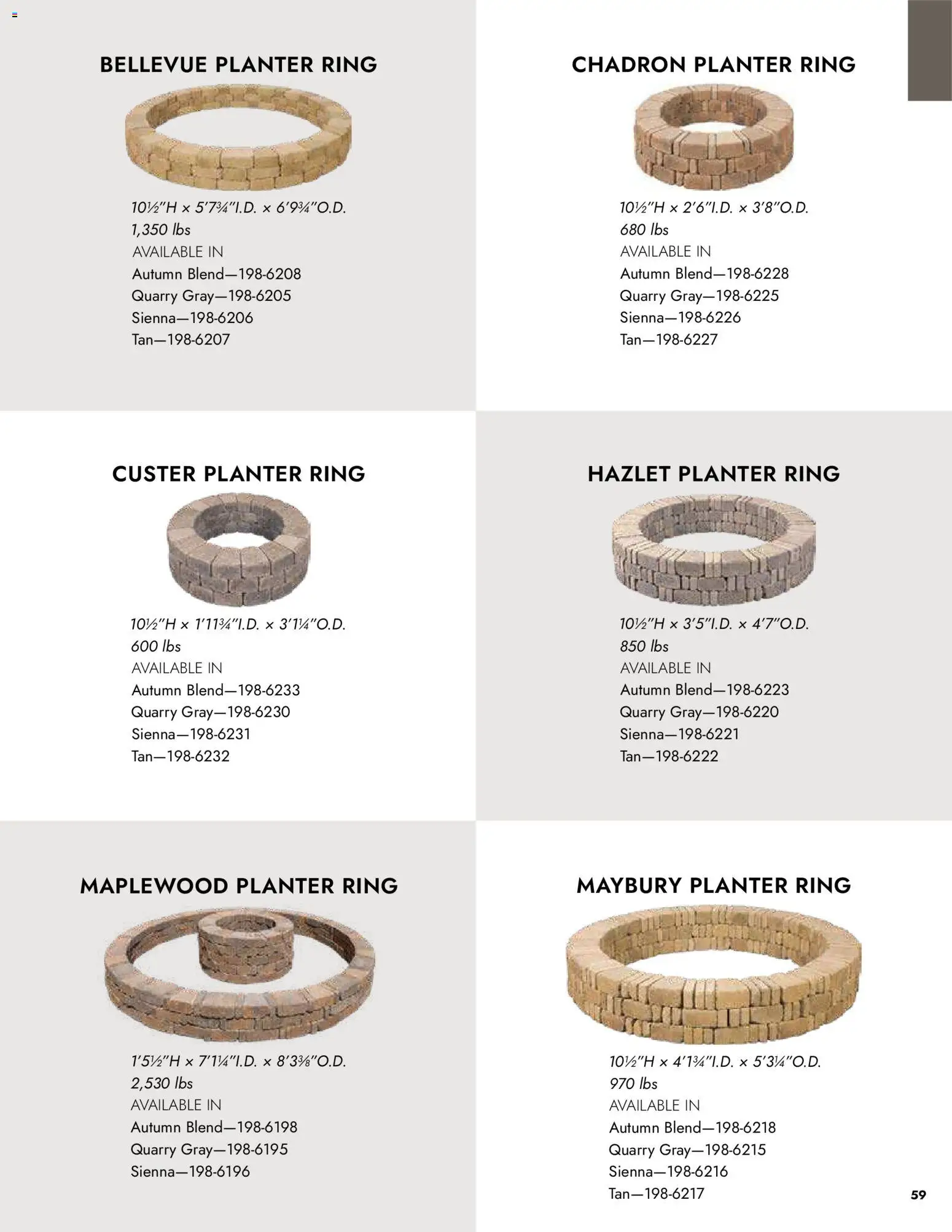 Menards - Summer catalog - valid from 02.04.2026 | Page: 59 | Products: Ring