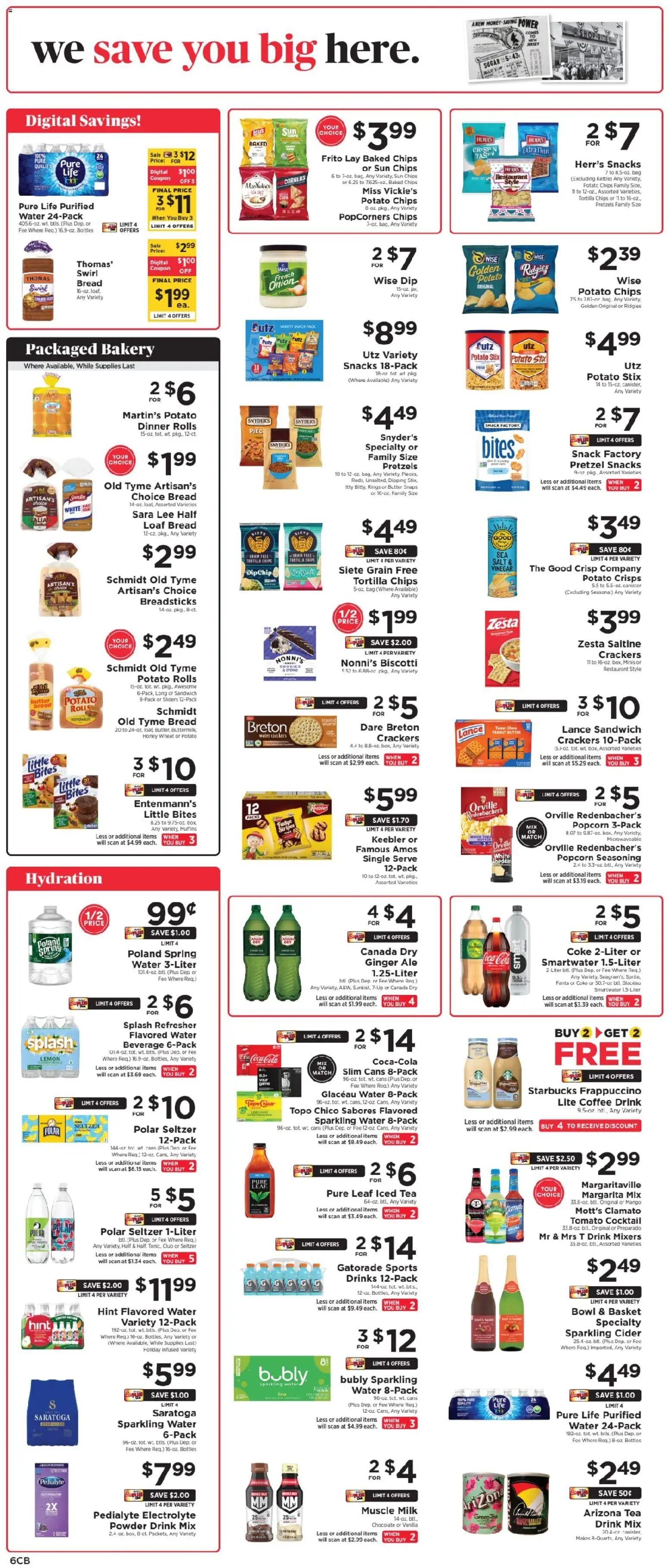 ShopRite Weekly Ad 2 - valid from 28.12.2025 | Page: 6 | Products: Ginger, Cookies, Mango, Kettle