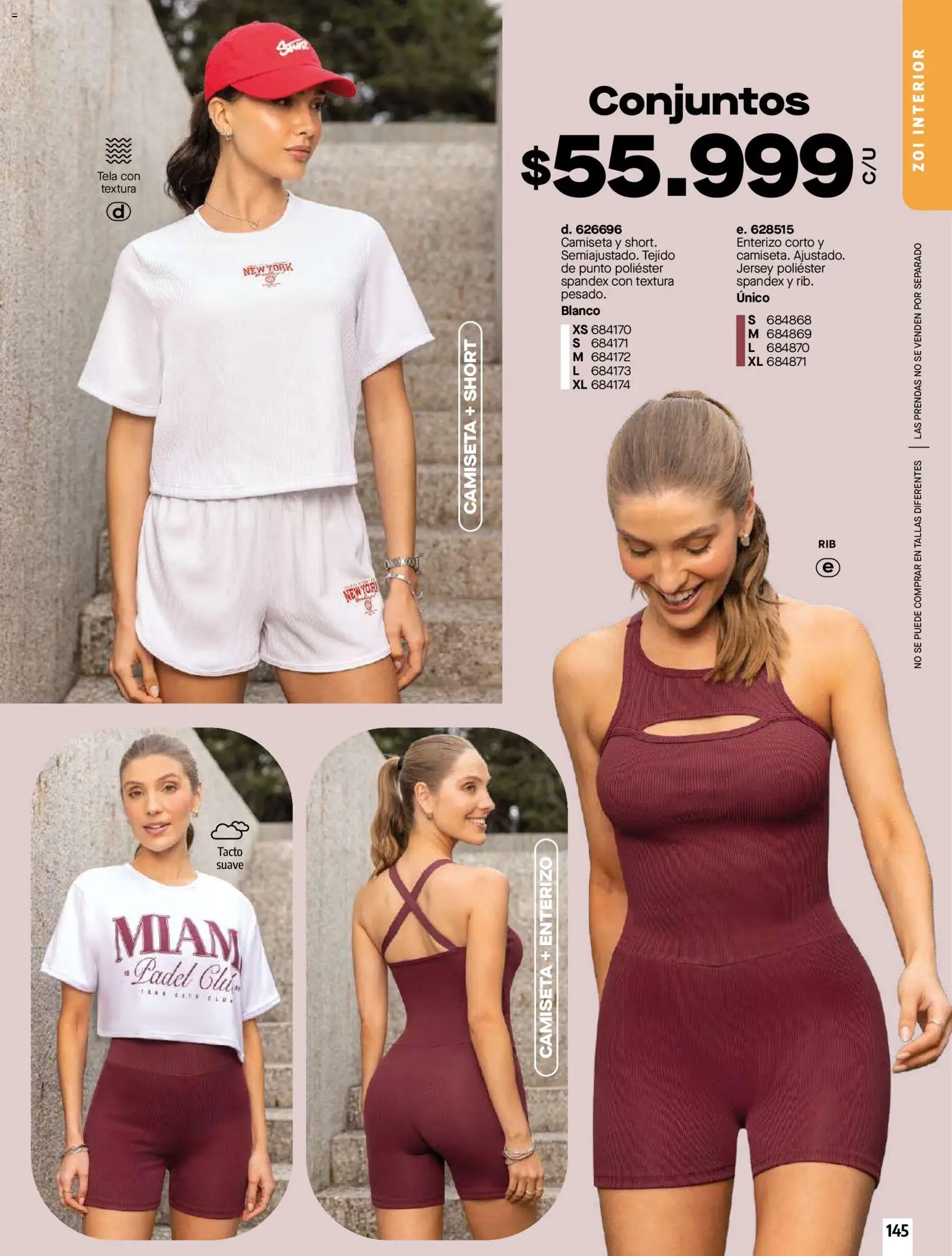 Carmel revista - valida desde el 01.05.2026 | Página: 149 | Productos: Short, Camiseta, Enterizo