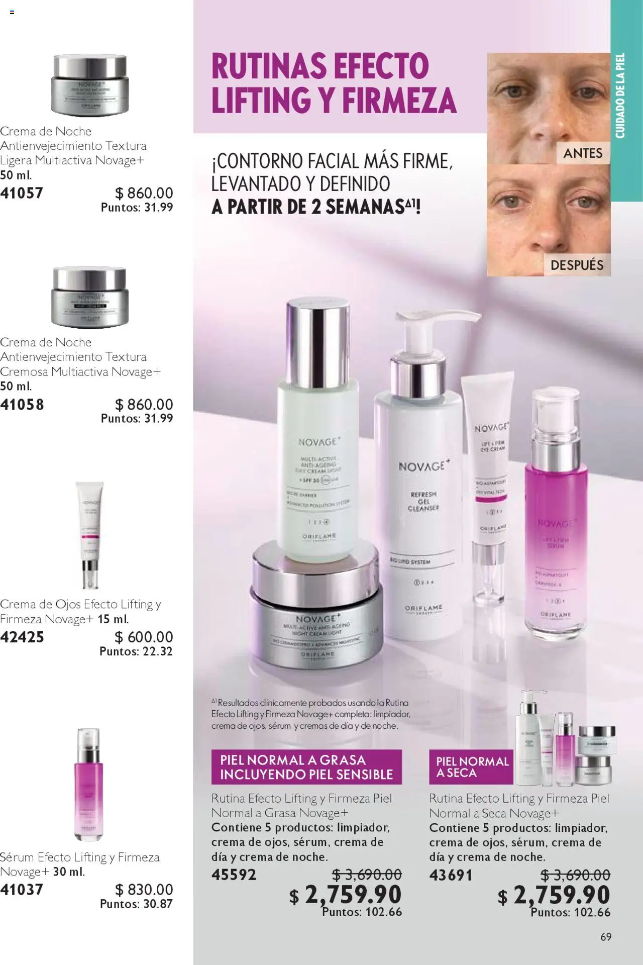 Nuevas ofertas de Oriflame válidas en toda la República Mexicana desde el 13.09.2025. ¡Encuentra las mejores ofertas en Oriflame - Campaña 13 2025! | Página: 69