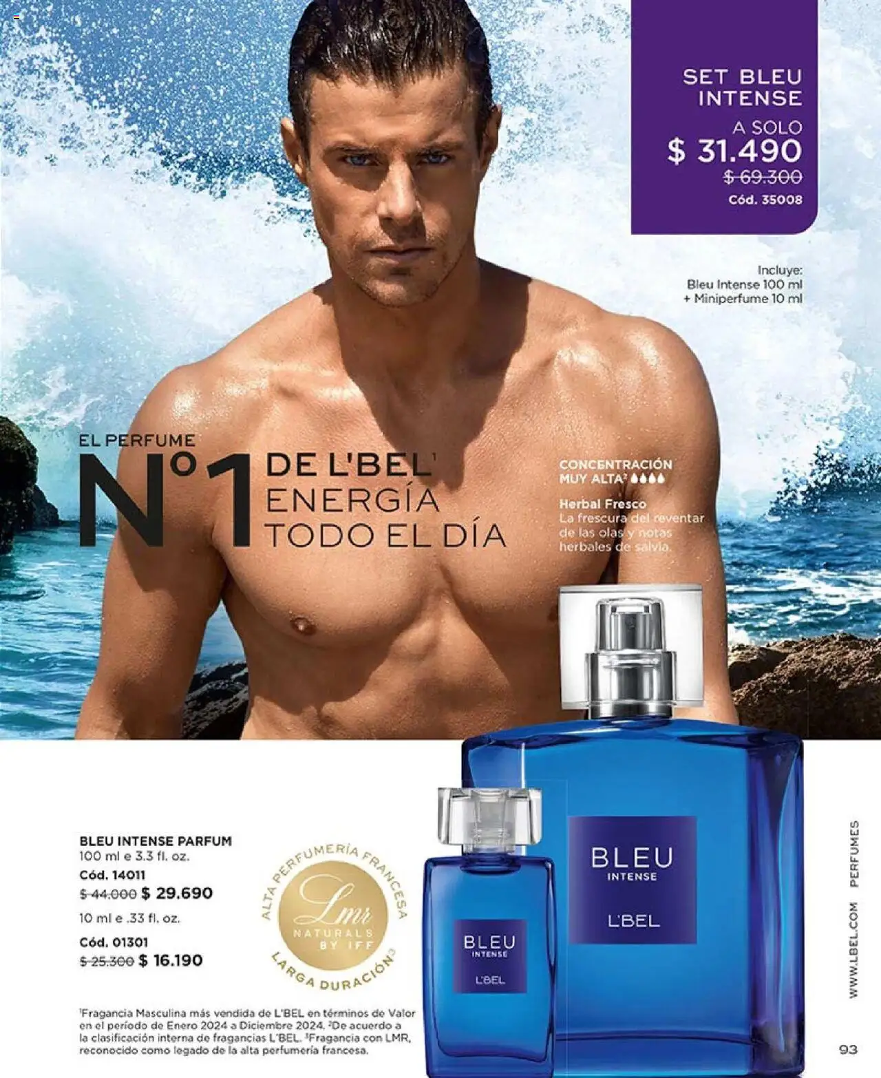 Catálogo L'Bel Campaña 14 │ válido desde el 31.08.2025 | Página: 93 | Productos: Perfume, Fragancia