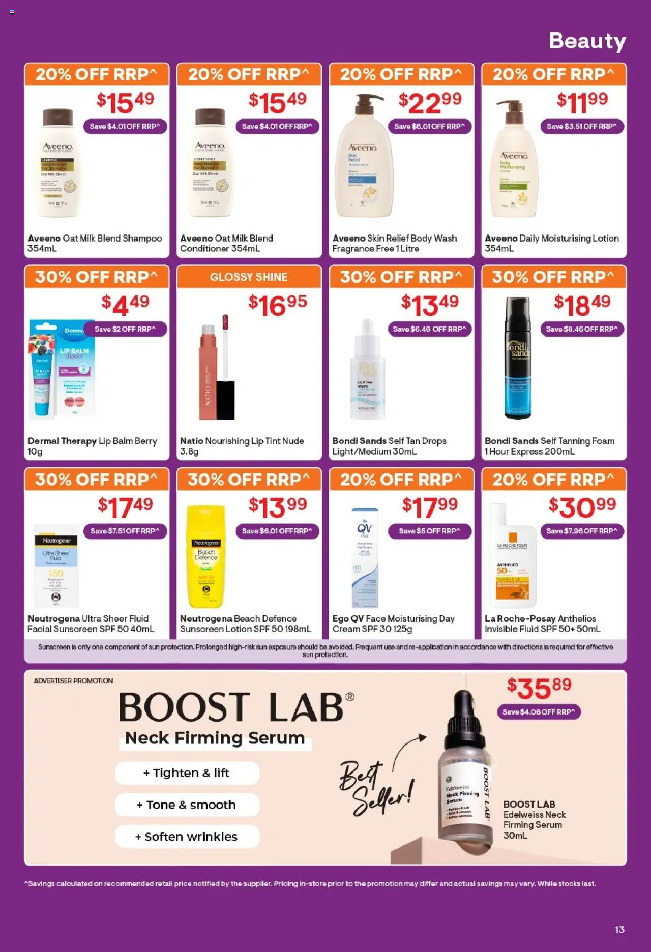Discount Drug Stores catalogue - valid from 08.10.2025 | Page: 14 | Products: Conditioner, Sunscreen, Lotion, Lip tint