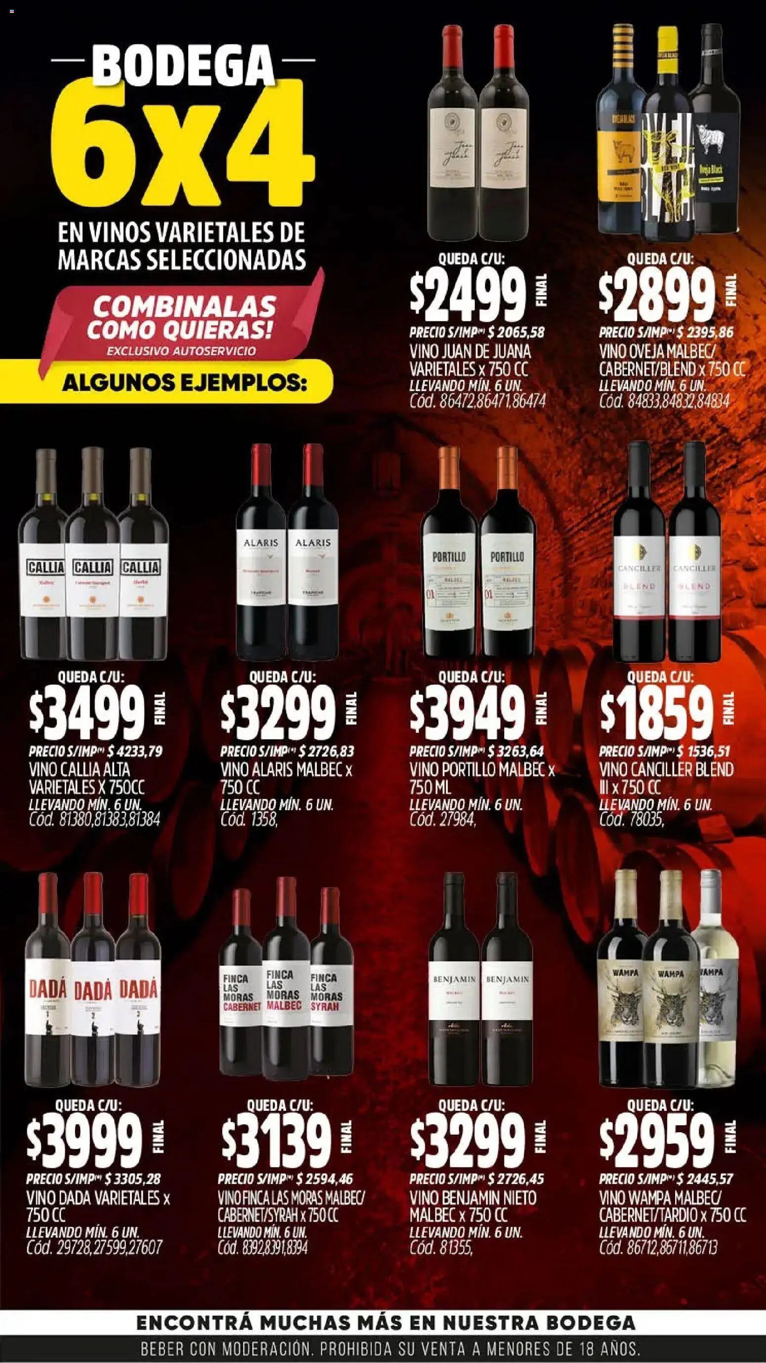 Yaguar - Oferta Semanal San Juan │ válido desde el 02.03.2026 | Página: 3 | Productos: Vino