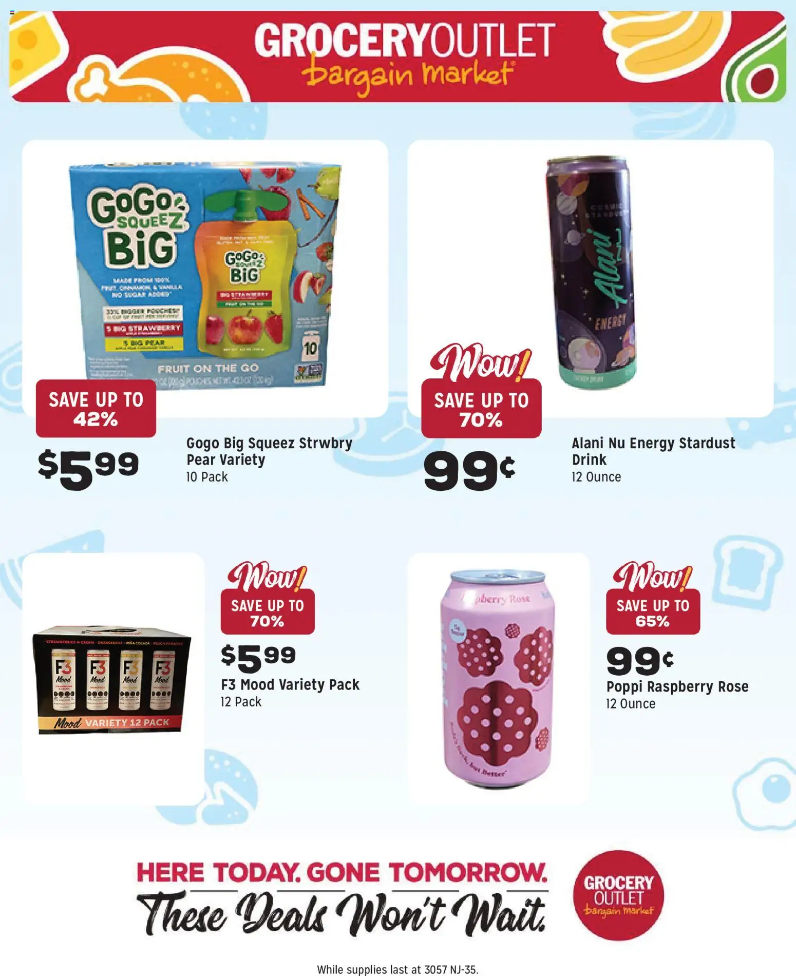 Grocery Outlet Weekly Ad - NJ - valid from 19.11.2025 | Page: 11 | Products: Strawberries, Pear, Raspberry