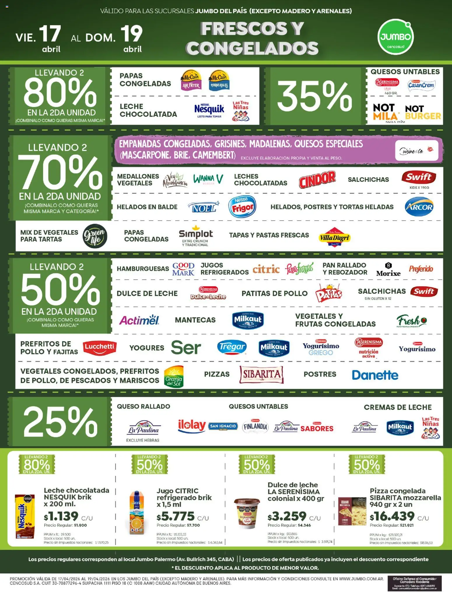 Jumbo - ofertas │ válido desde el 17.04.2026 | Página: 4 | Productos: Teléfono, Leche, Queso, Pan