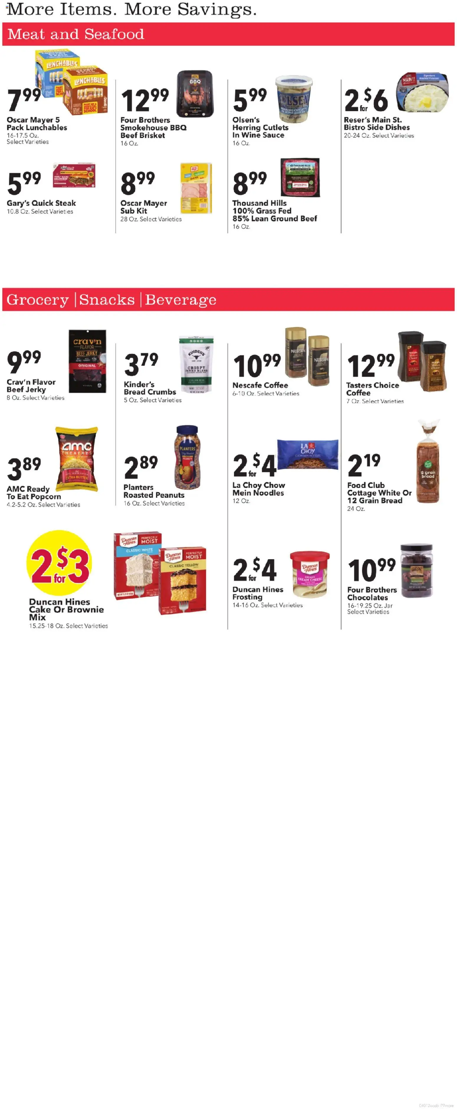 Coborn's Weekly Ad - valid from 01.04.2026 | Page: 7 | Products: Coffee, Wine, Noodles, Sauce