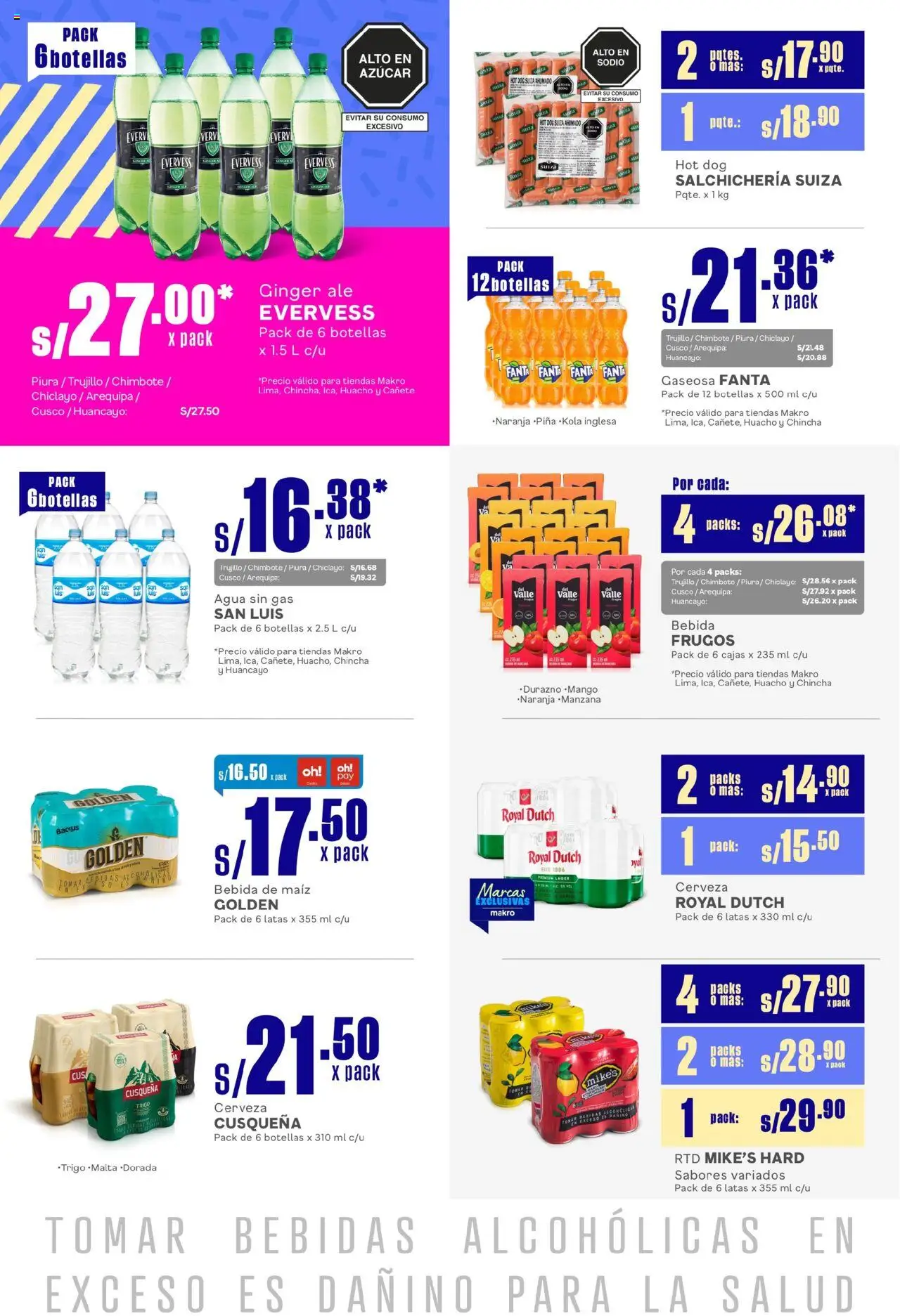 Catálogo Makro válido desde 14.08.2025 | Página: 5 | Productos: Cerveza