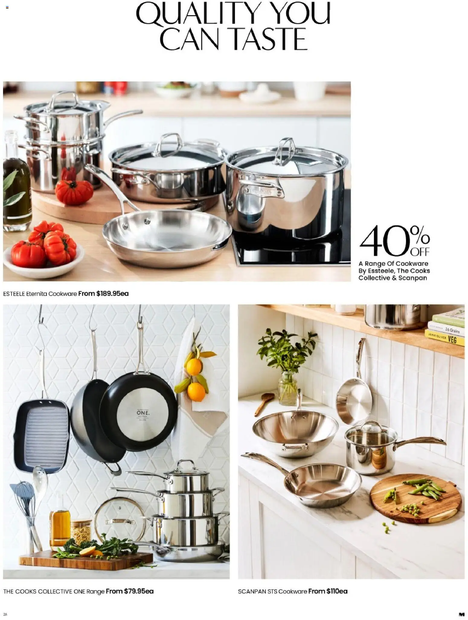 Myer catalogue - valid from 28.04.2026 | Page: 28 | Products: Cookware