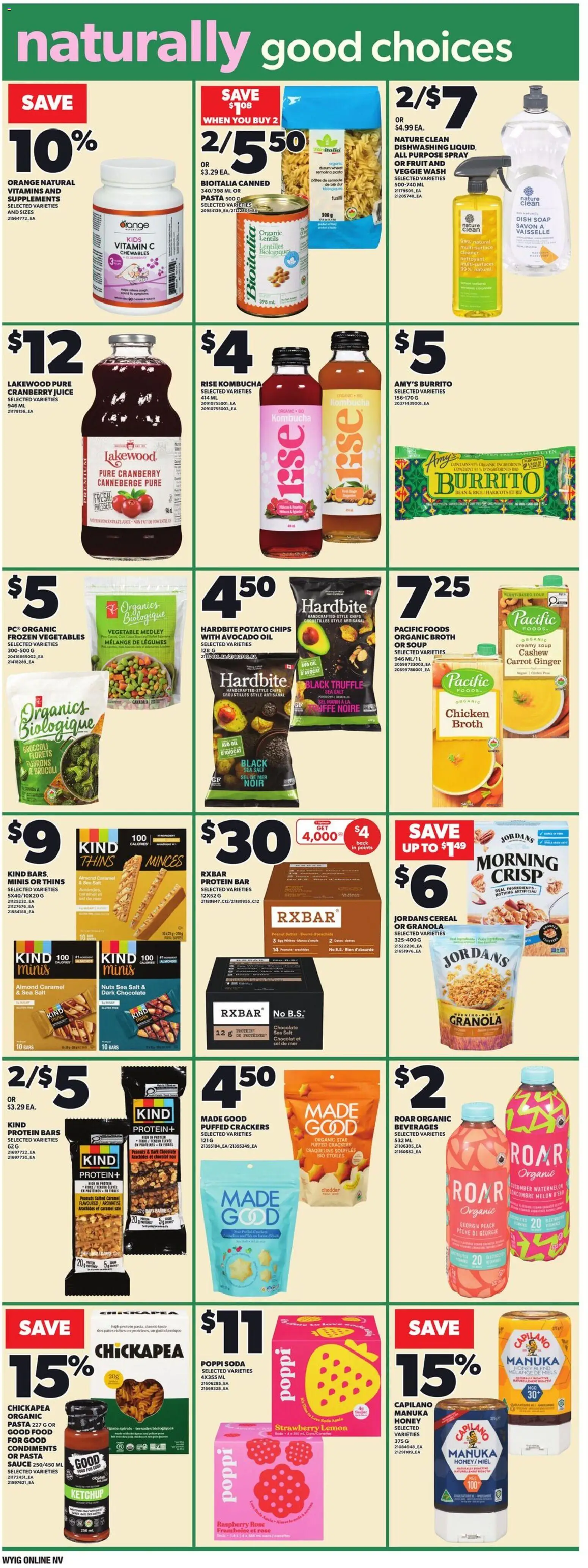 Loblaws flyer valid from 05.03.2026 | Page: 13 | Products: Rice, Nuts, Soap, Oil