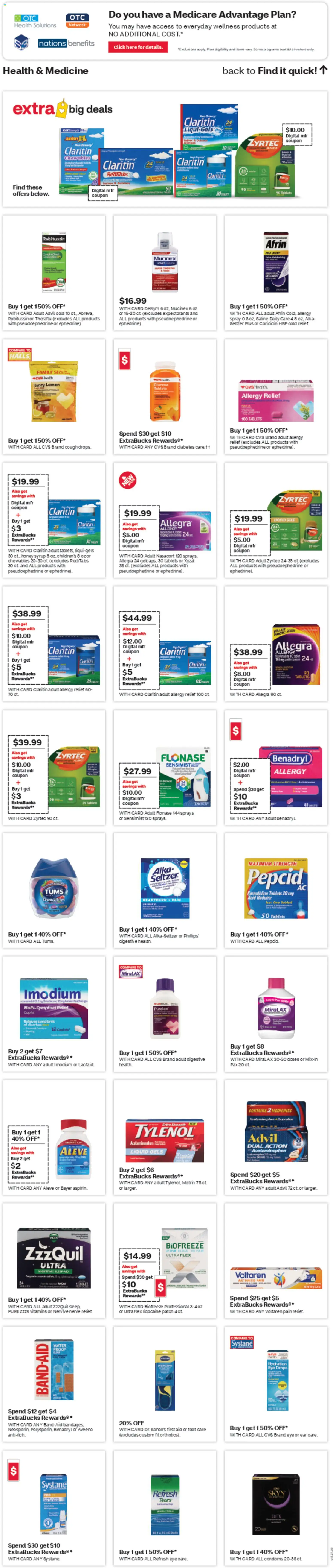 CVS Pharmacy Weekly Ad - CT - valid from 05.04.2026 | Page: 6 | Products: Table, Water, Lemon