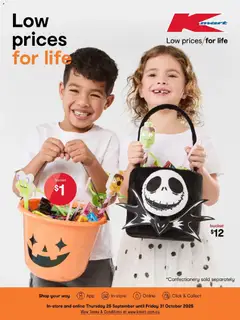 Preview of Kmart - Low Prices for Life - valid from 22.10.2025