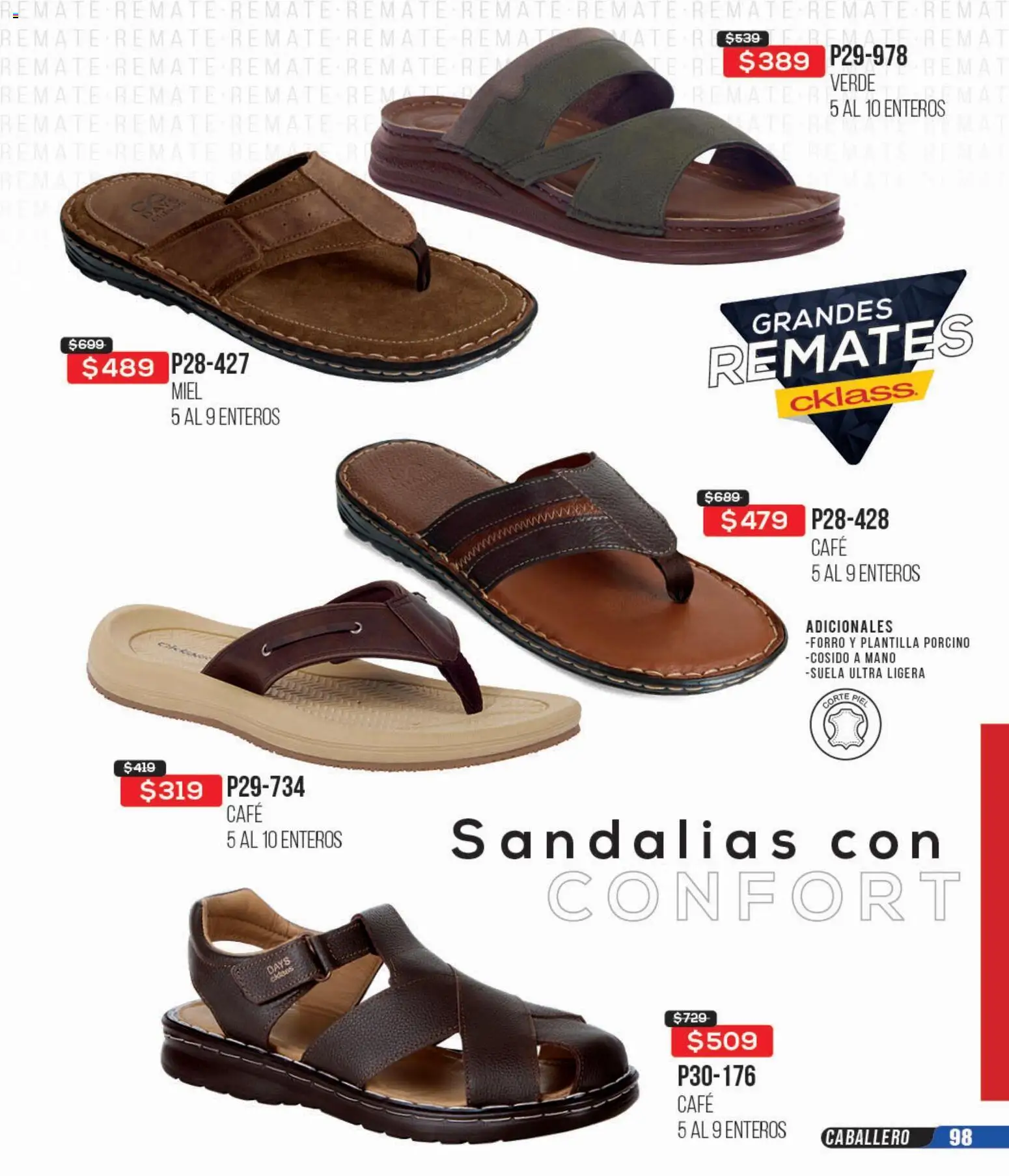 Nuevas ofertas de Cklass válidas en toda la República Mexicana desde el 10.02.2026. ¡Encuentra las mejores ofertas en Cklass catálogo Remate Digital Ropa! | Página: 232