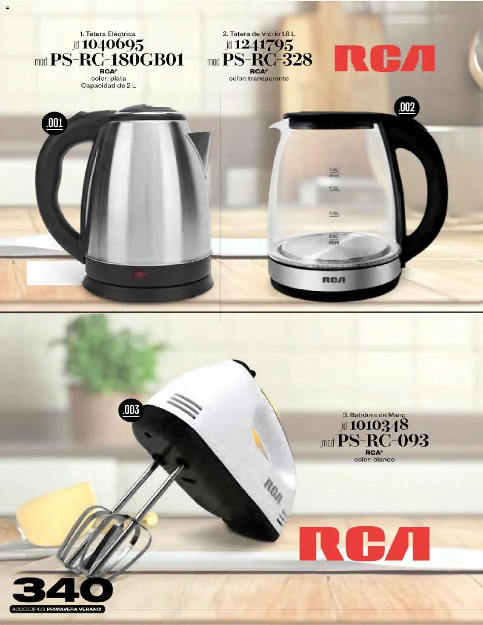 Nuevas ofertas de Price Shoes válidas en toda la República Mexicana desde el 18.04.2026. ¡Encuentra las mejores ofertas en Price Shoes catálogo Accesorios! | Página: 340 | Productos: Tetera, Tetera eléctrica, Batidora