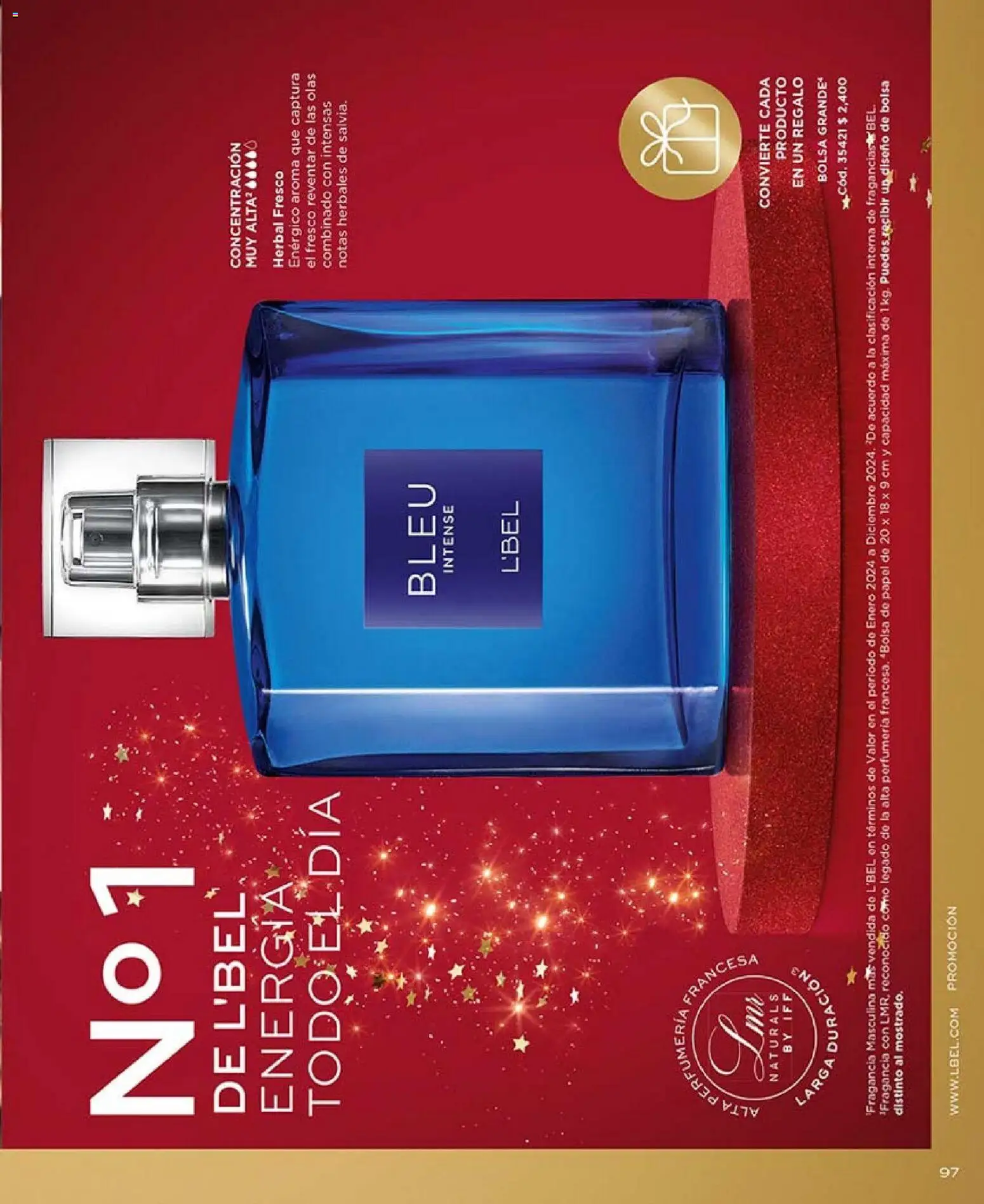 L'Bel revista - valida desde el 01.01.2026 | Página: 97 | Productos: Bolsa, Fragancia