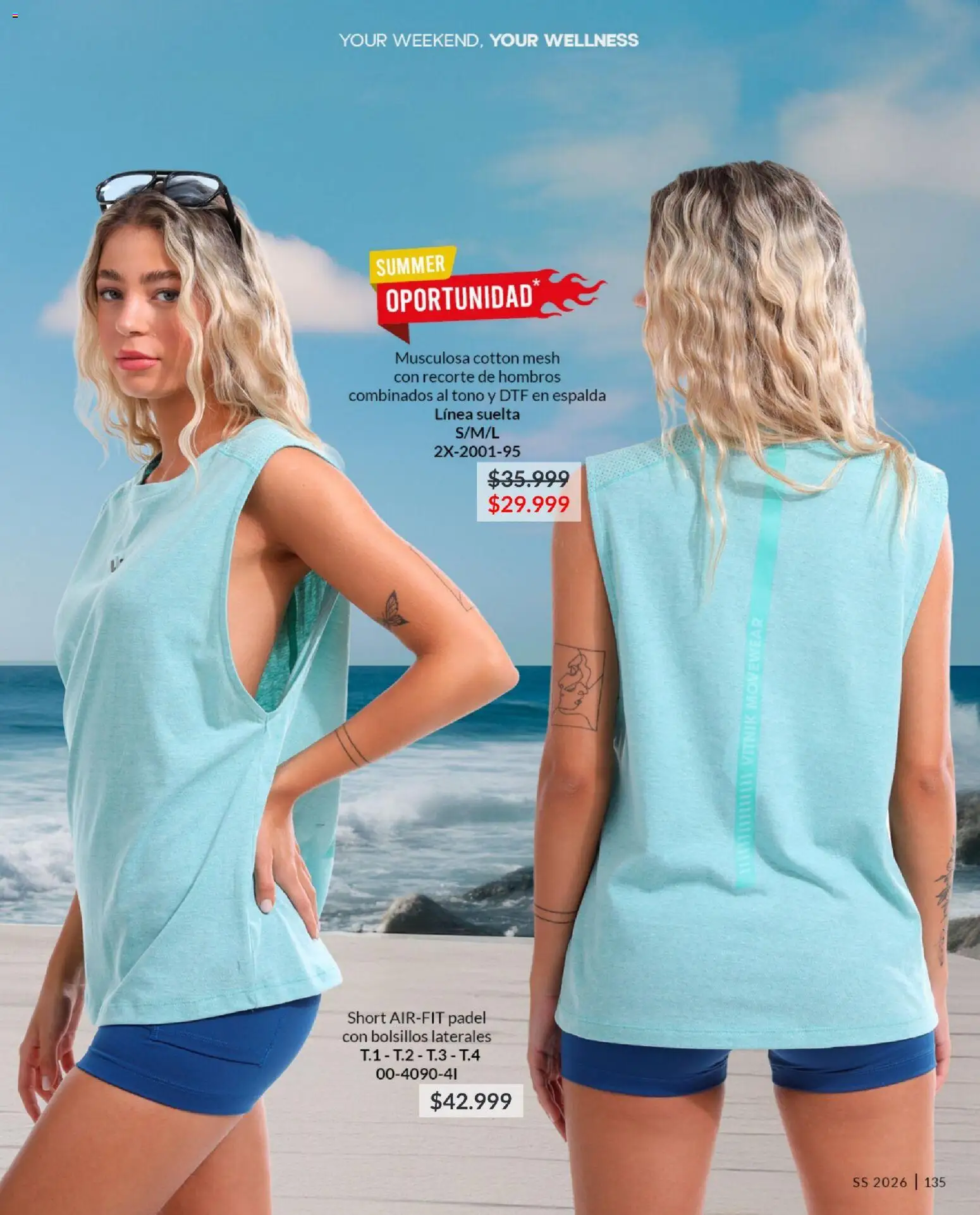 Vitnik - Folleto │ válido desde el 03.12.2025 | Página: 135 | Productos: Short, Musculosa