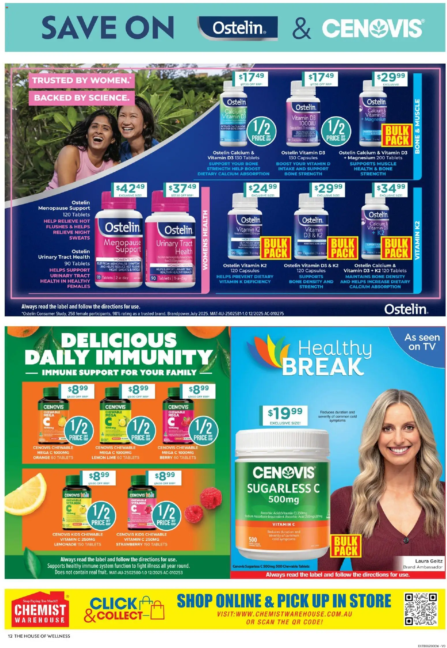 Chemist Warehouse catalogue - valid from 09.04.2026 | Page: 12 | Products: Lemon, Lime, Tv, Tablets