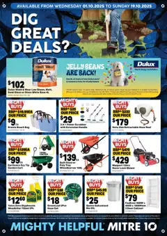Preview of Mitre 10  Catalogue  - valid from 01.10.2025