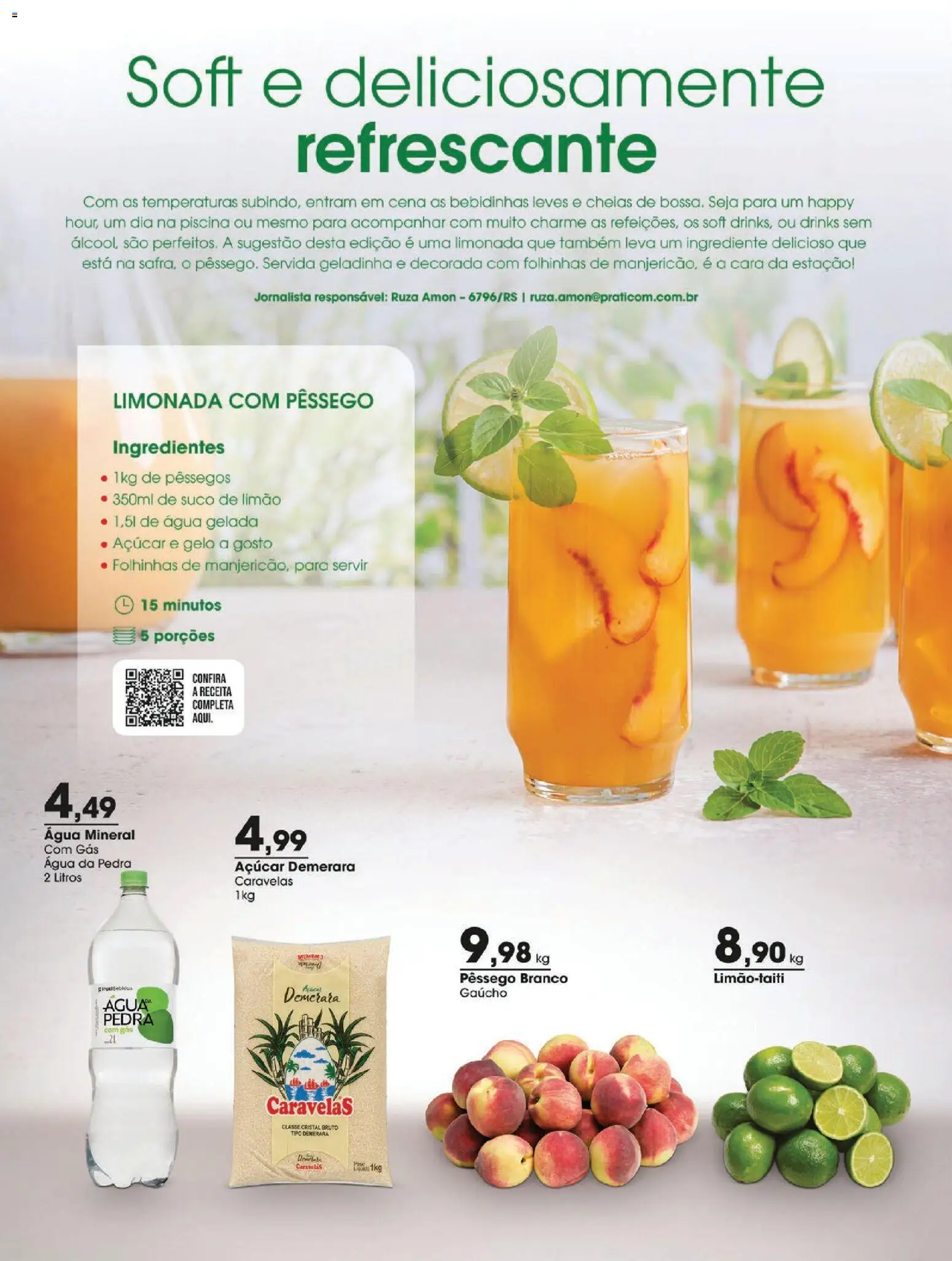 Zaffari Folheto - válido de 18.11.2025 | Página: 2 | Produtos: Pêssego, Suco, Piscina, Água mineral