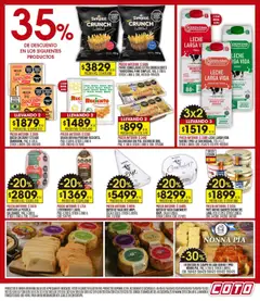 Coto ofertas │ válido desde el 04.08.2025 | Página: 7 | Productos: Caja, Mortadela, Leche, Queso