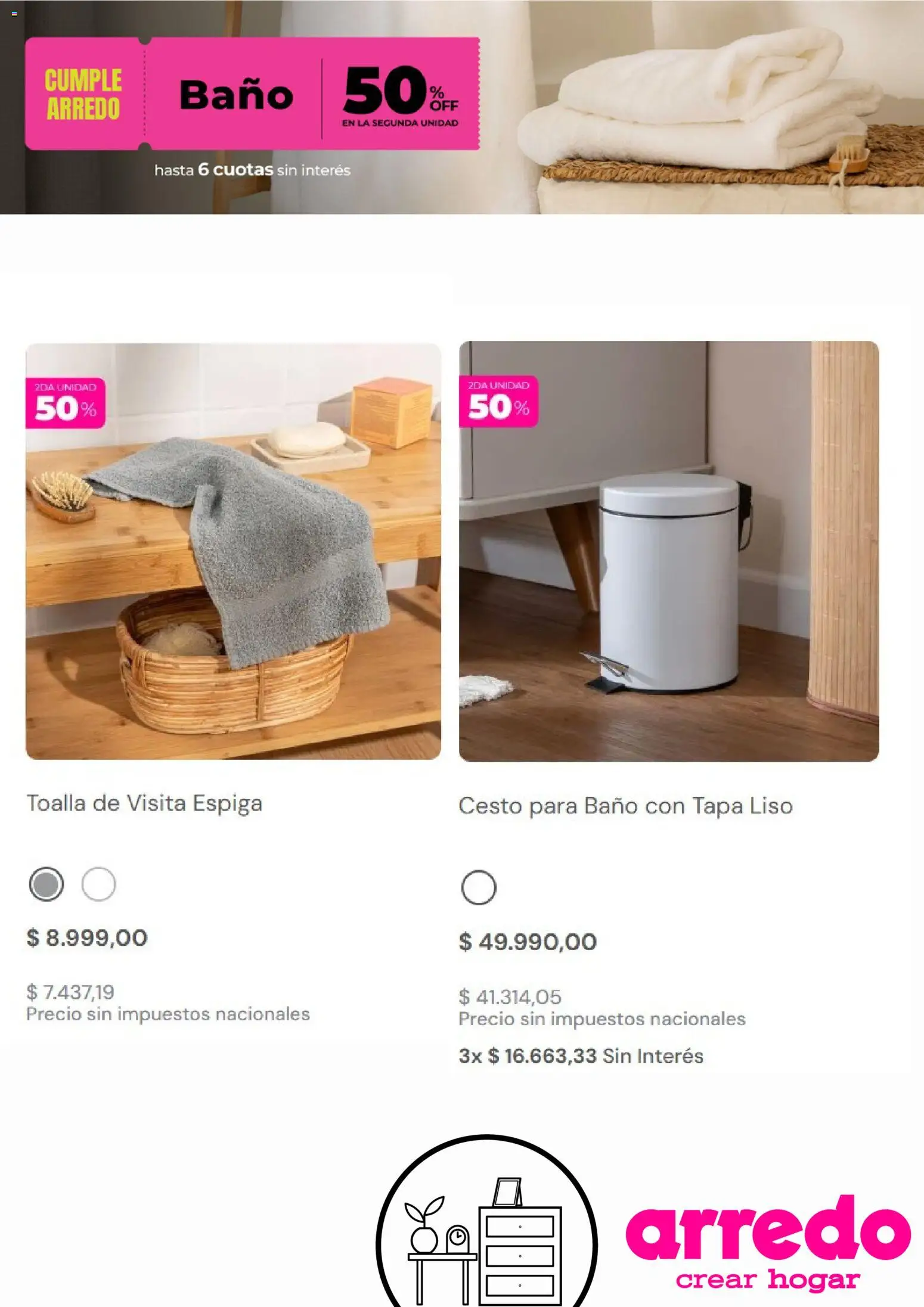Arredo catálogo │ válido desde el 20.10.2025 | Página: 3 | Productos: Toalla, Baño