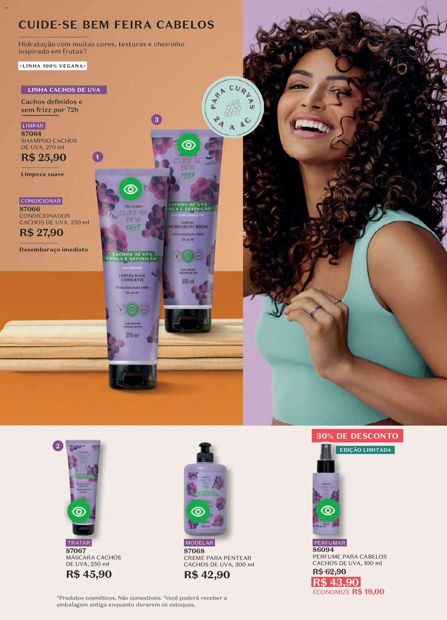 O Boticário Folheto - válido de 23.03.2026 | Página: 173 | Produtos: Shampoo, Perfume, Creme, Creme para pentear