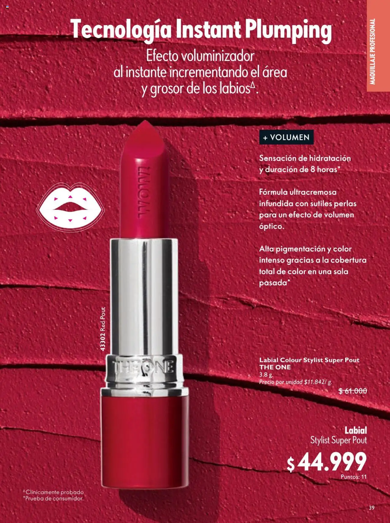 Oriflame revista - valida desde el 12.07.2025 | Página: 39 | Productos: Maquillaje