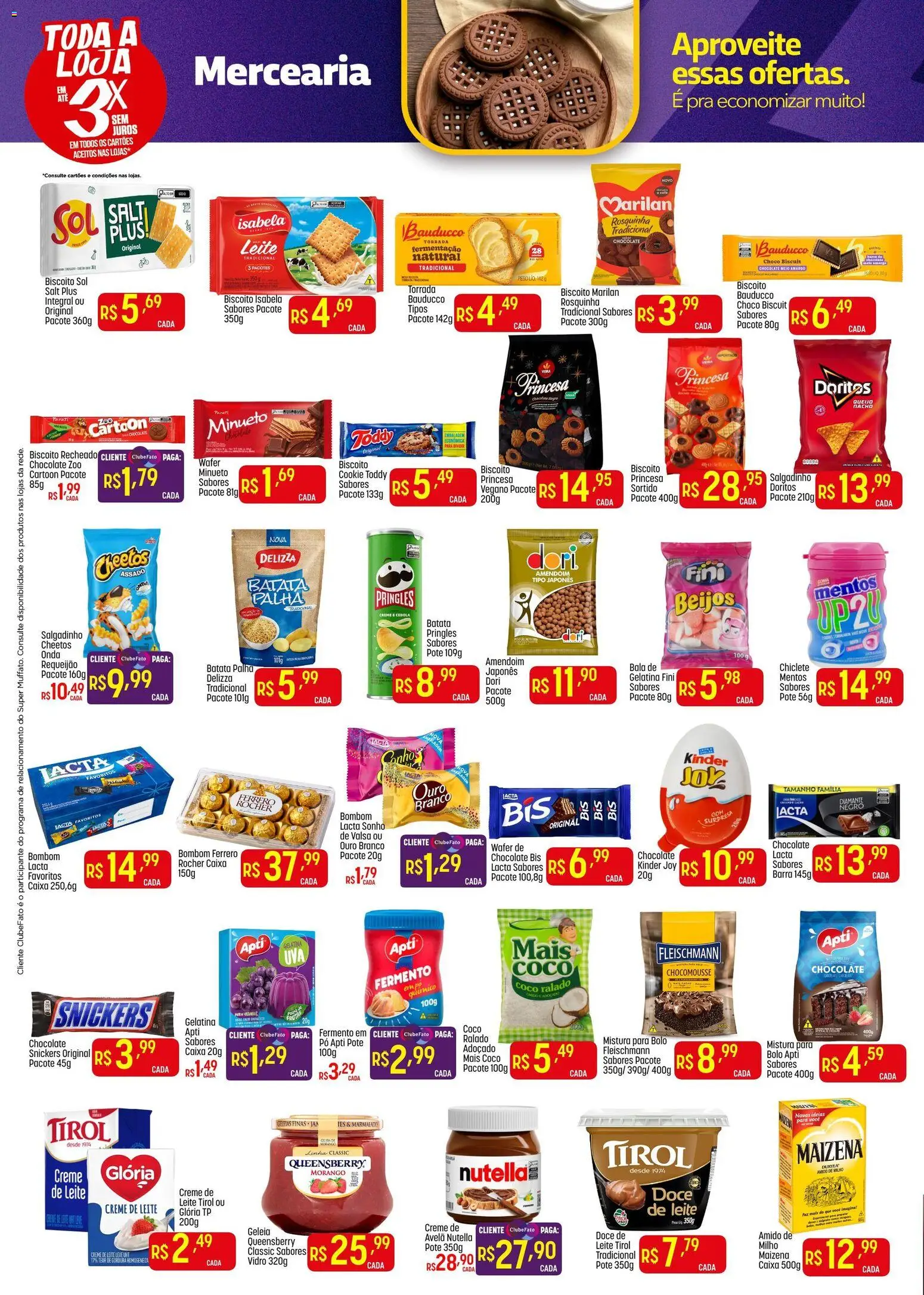 Super Muffato Folheto - válido de 05.01.2026 | Página: 4 | Produtos: Coco, Caixa, Rosquinha, Avelã